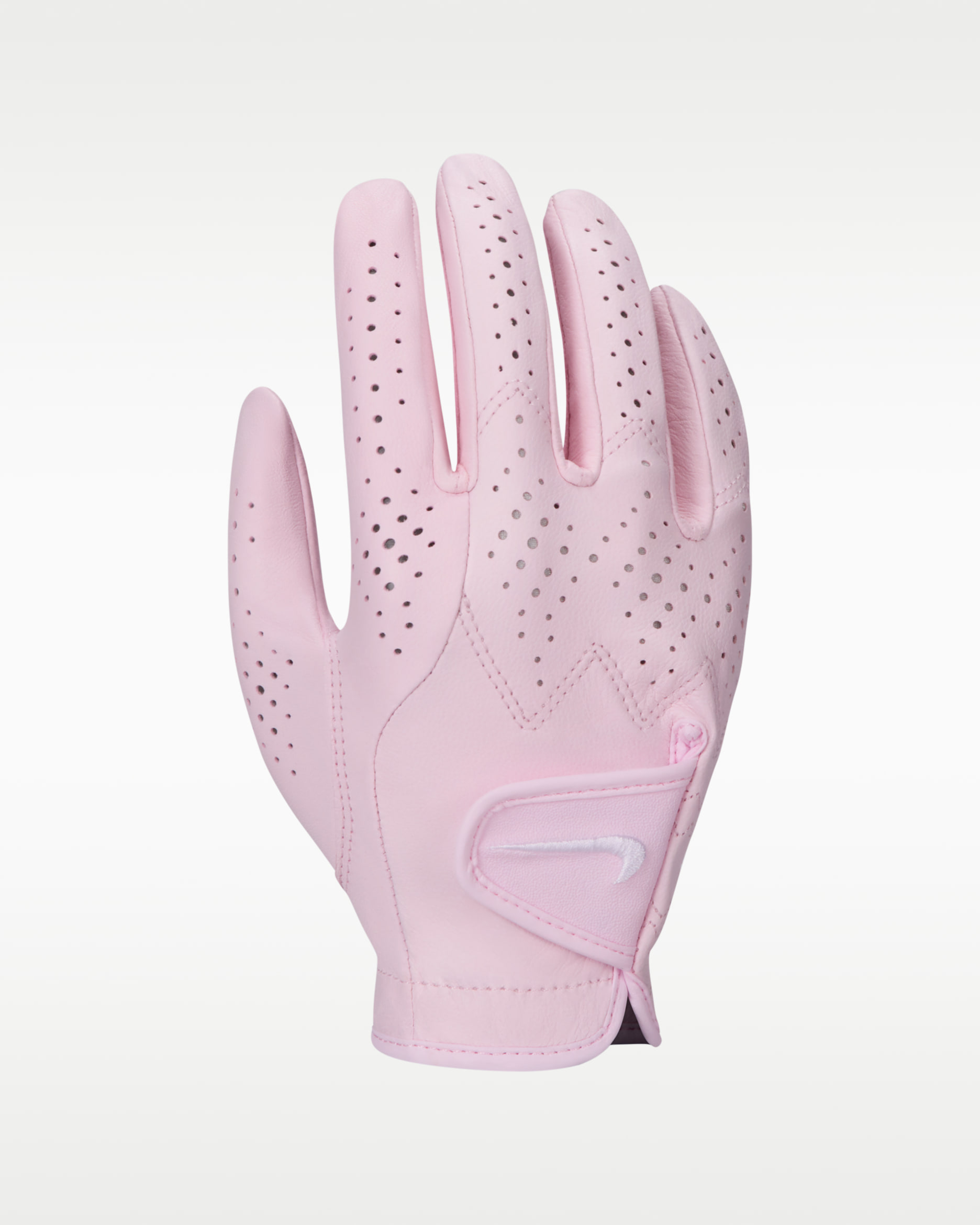 Guante de golf para mujer Nike Tour Classic 4 (mano derecha)  - Espuma rosa/Blanco/Blanco