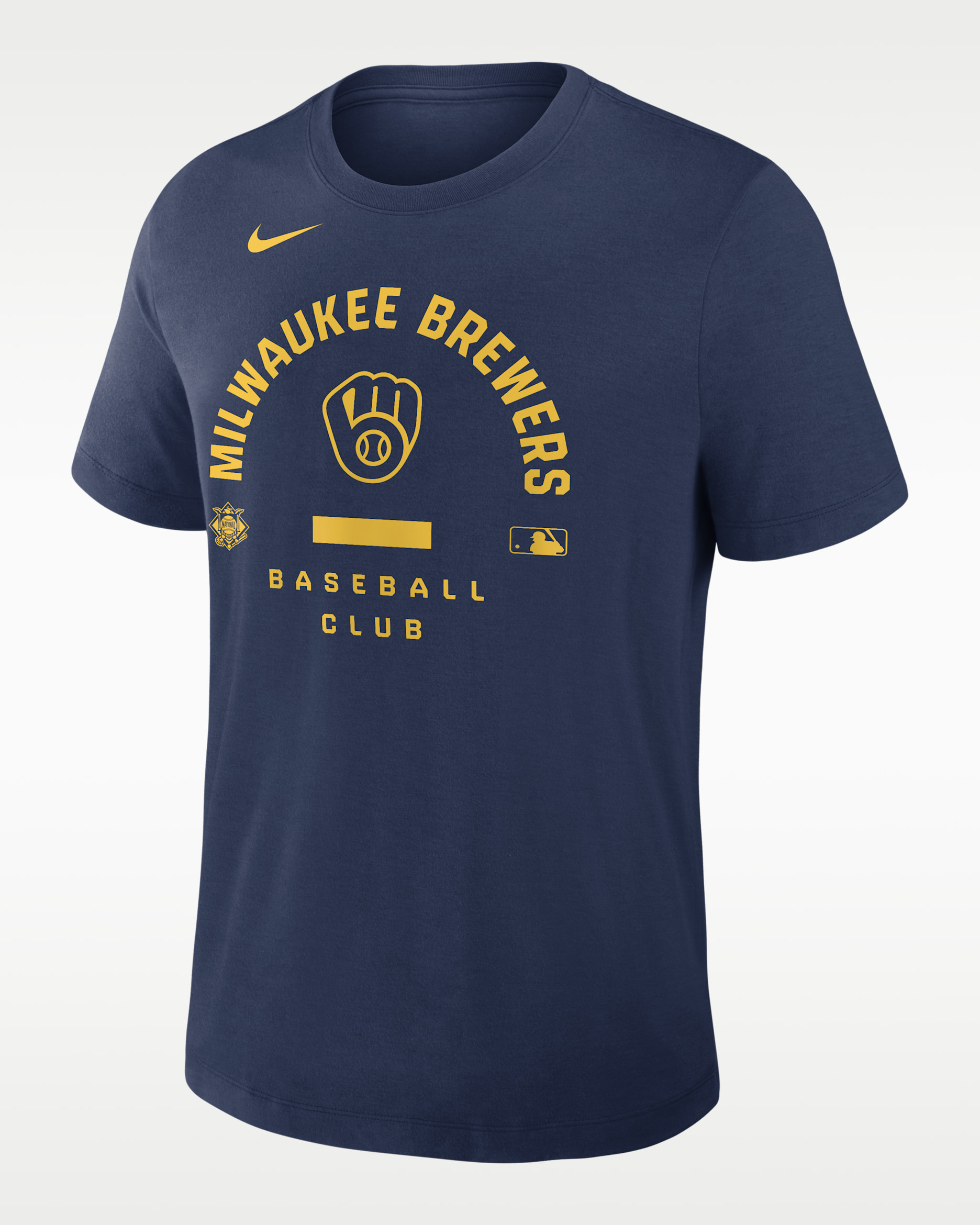 Milwaukee Brewers Authentic Collection Early Work Men's Nike Dri-FIT MLB T-Shirt - Navy