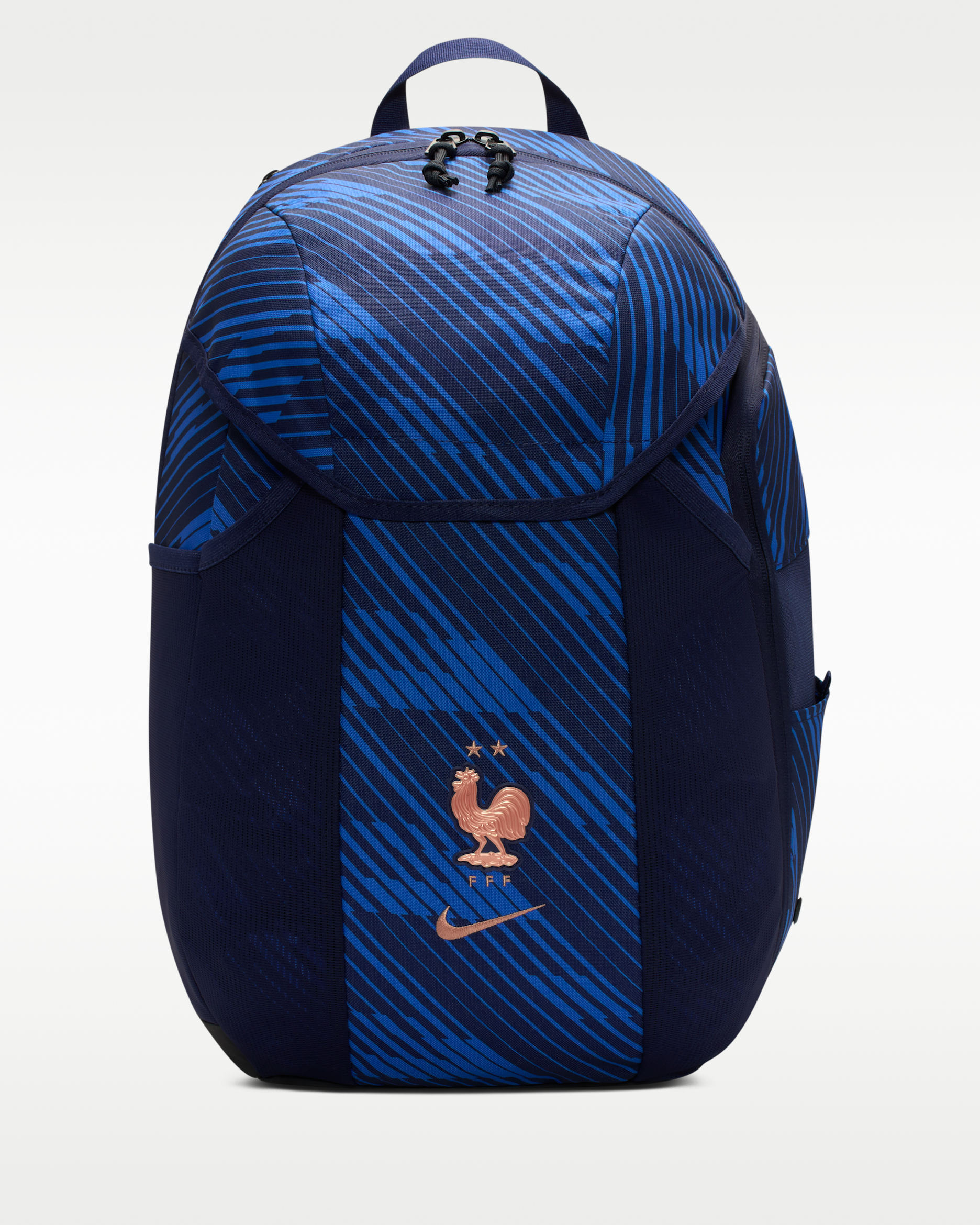 Batoh Francie 2026/27 Academy Batoh Nike Academy - Blackened Blue/Game Royal/Metallic Copper