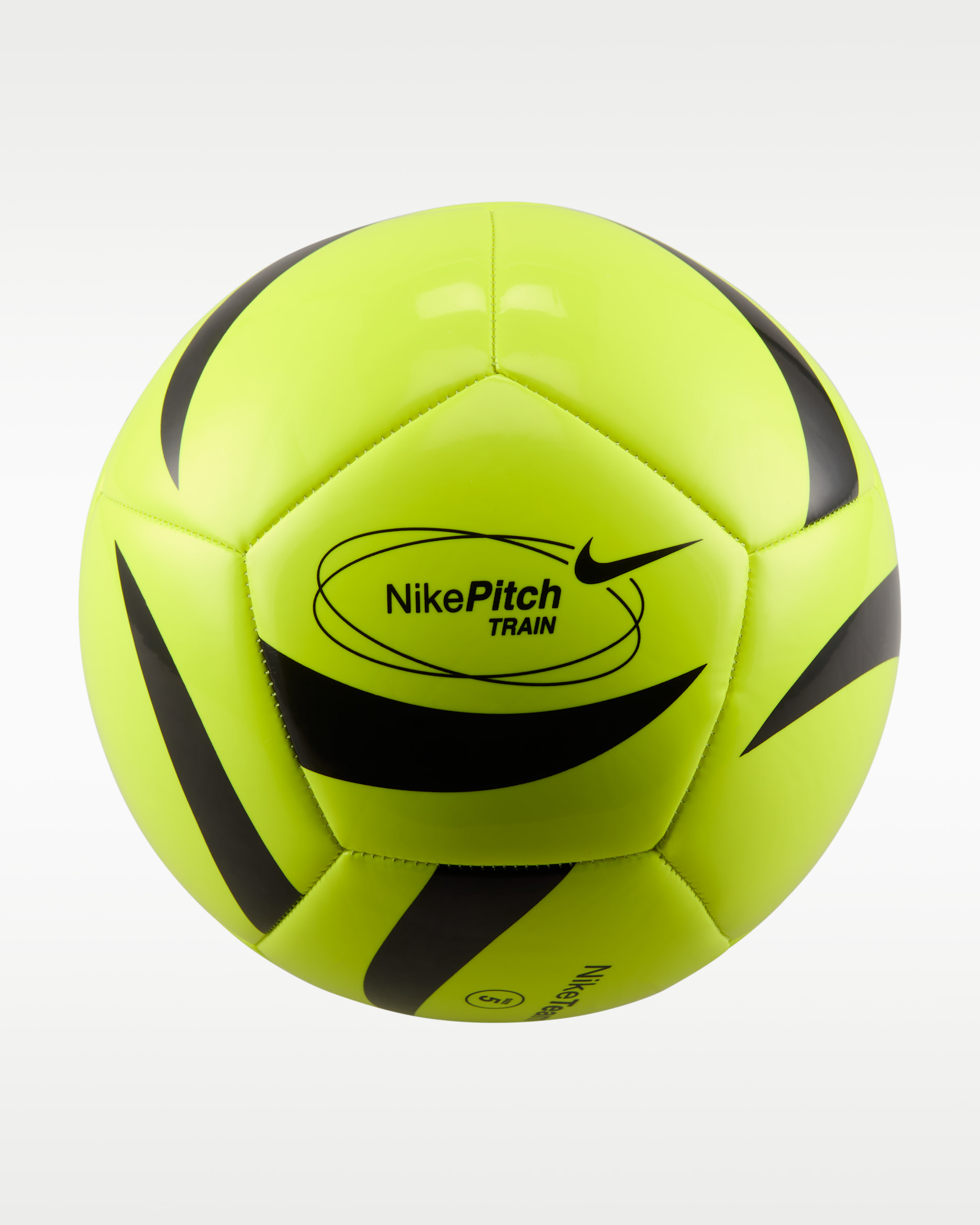 Balón de entrenamiento de fútbol Nike Pitch - Volt/Negro/Negro