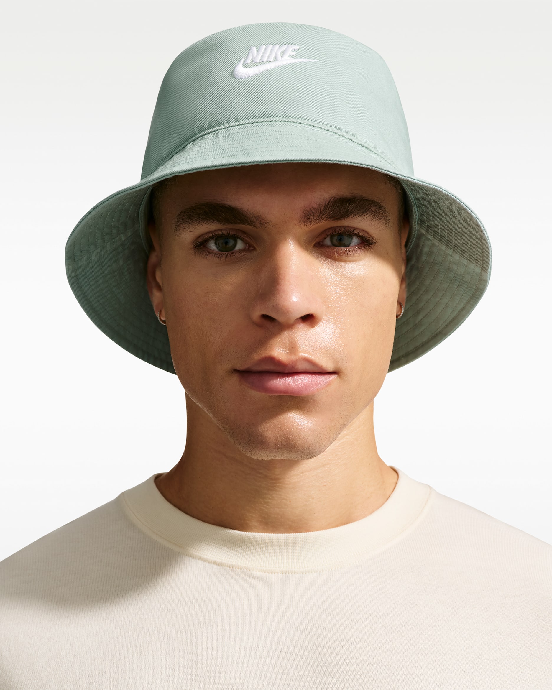 Gorro tipo pescador Futura efecto lavado Nike Apex - Vapor/Blanco