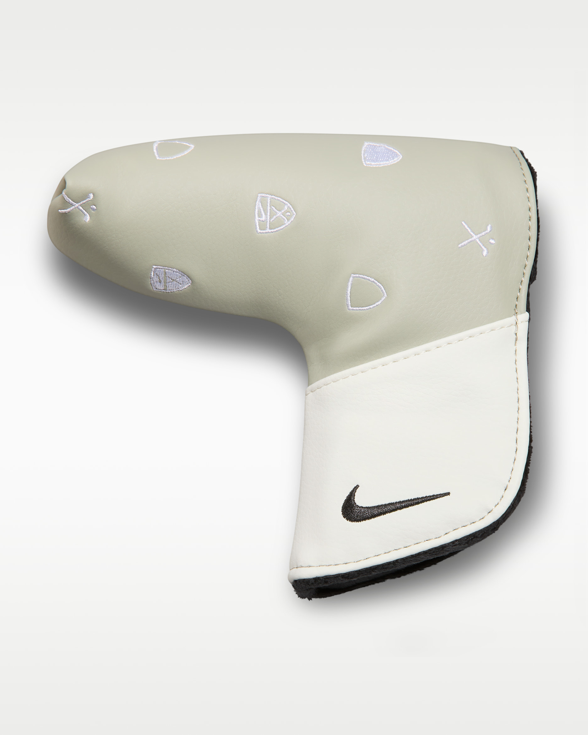 Funda para palo de golf putter tipo blade Nike Tour - Niebla pícea/Vela/Negro/Negro