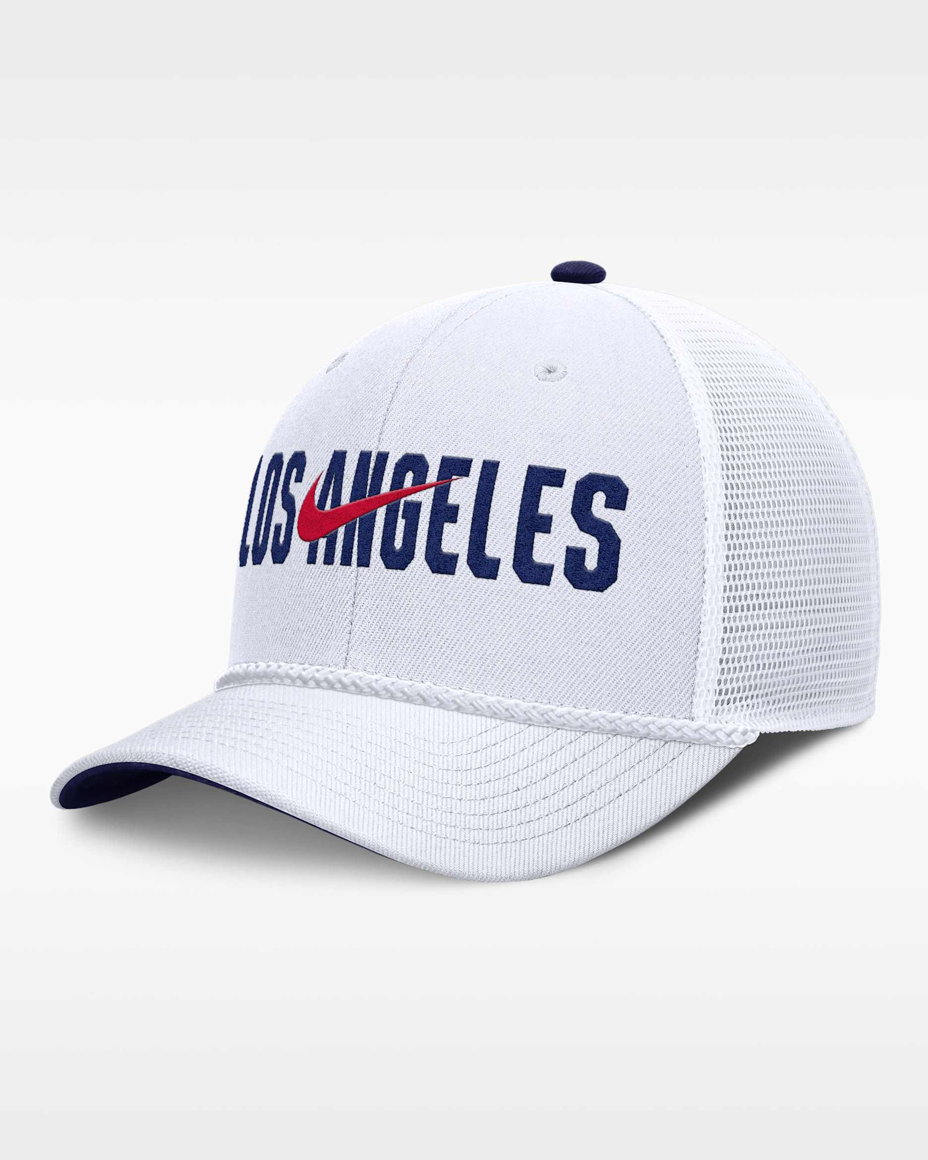 Gorra Nike de la MLB Club Los Angeles Dodgers - Blanco
