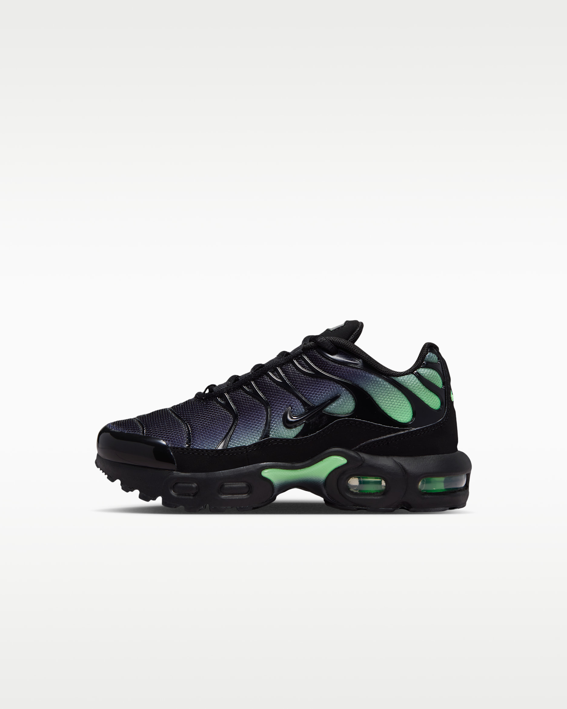 Nike Air Max Plus Sabatilles - Nen/a petit/a - Negre/Illusion Green/Negre