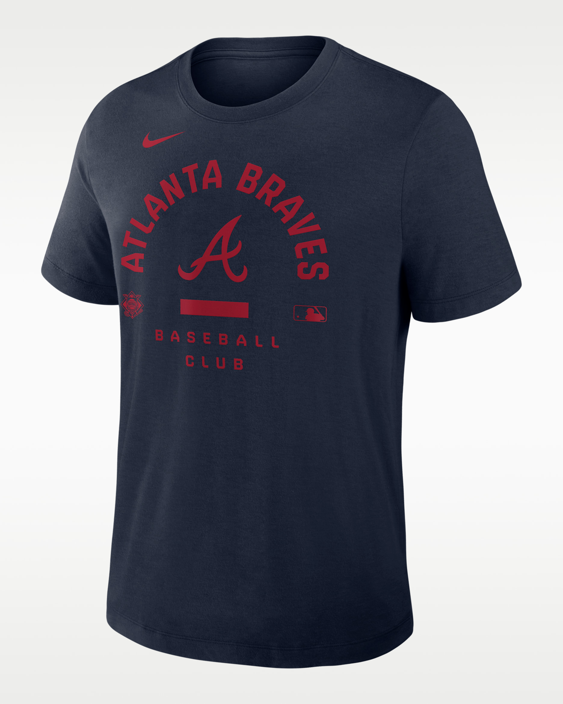 Atlanta Braves Authentic Collection Early Work Men's Nike Dri-FIT MLB T-Shirt - Blue