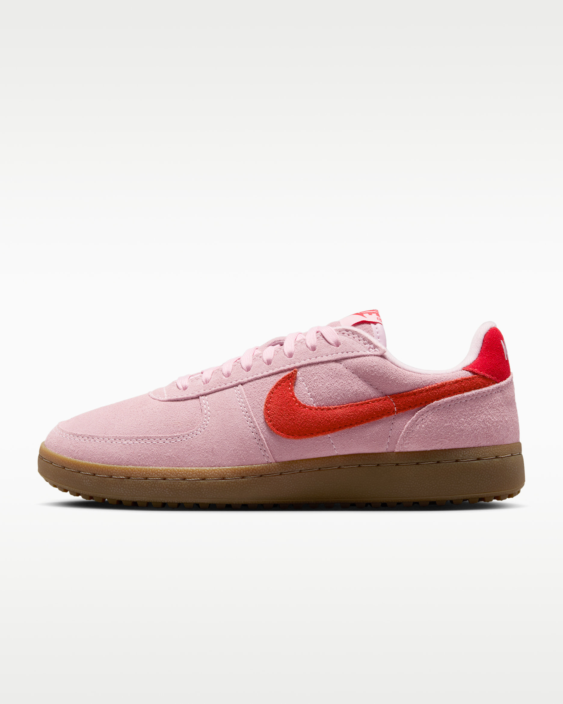 Nike Field General Suede Women's Shoes - Pink Foam/Gum Dark Brown/Gum Dark Brown/Light Crimson