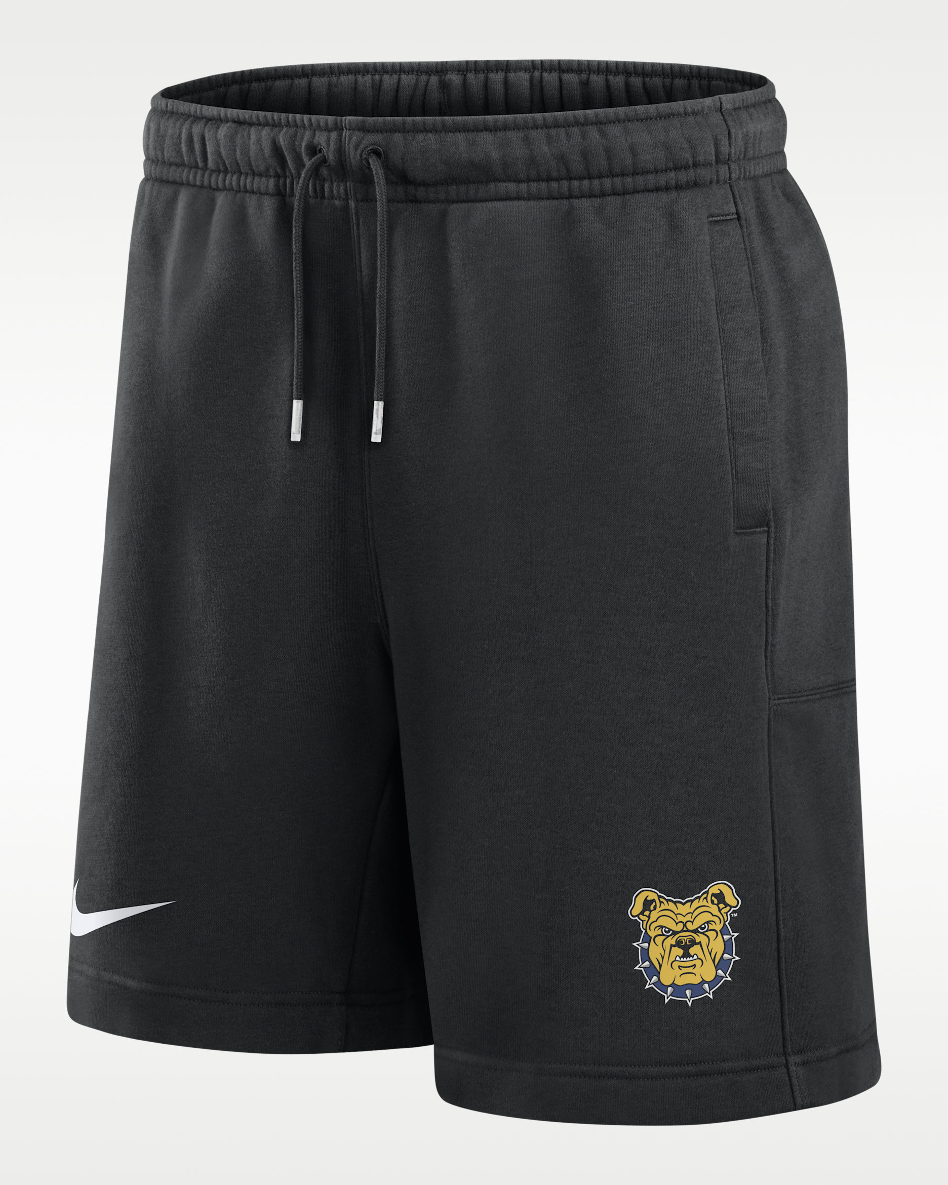 Shorts Club Fleece para hombre Nike College (North Carolina A&T) - Negro