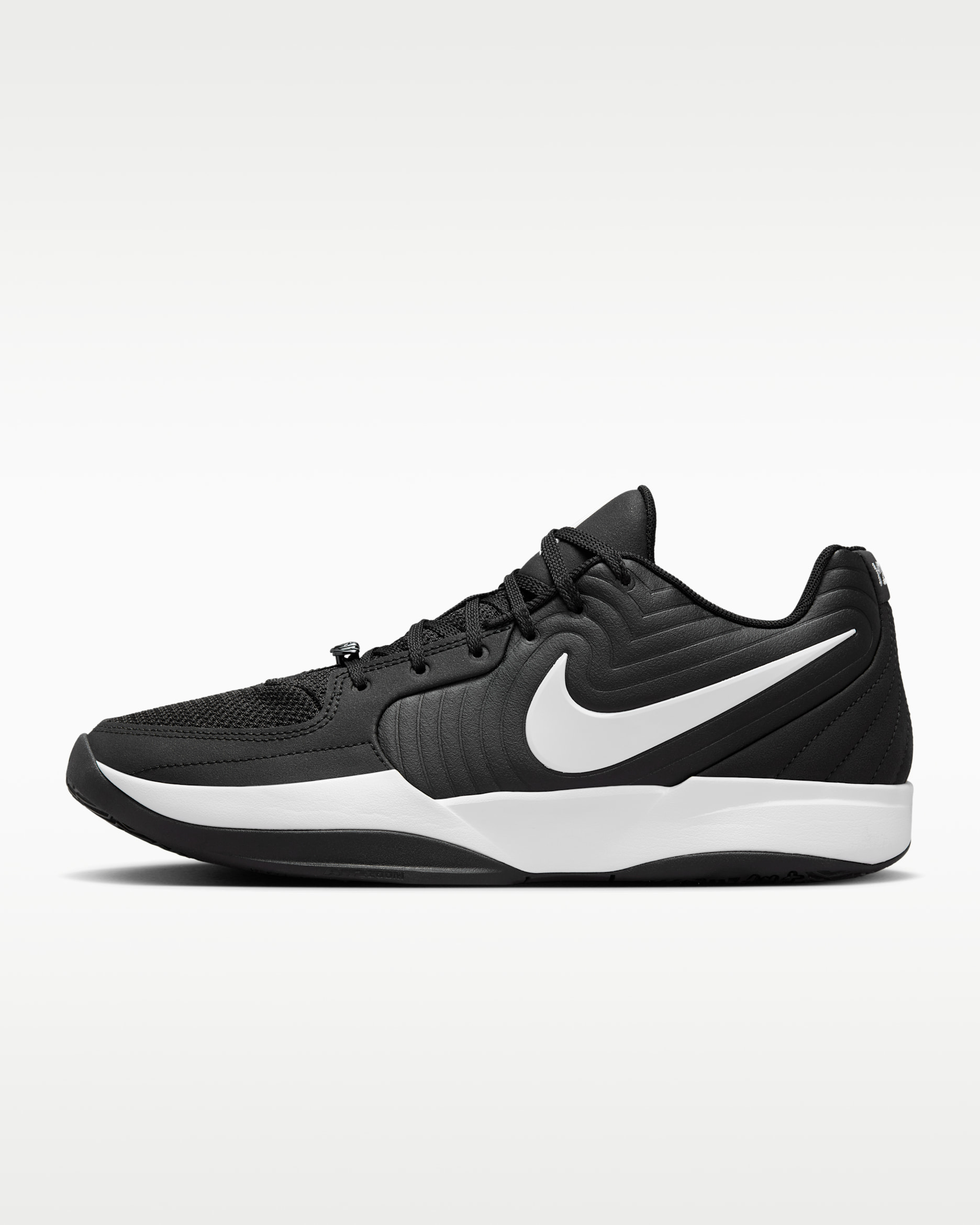 Ja 2 Basketball Shoes - Black/Black/White