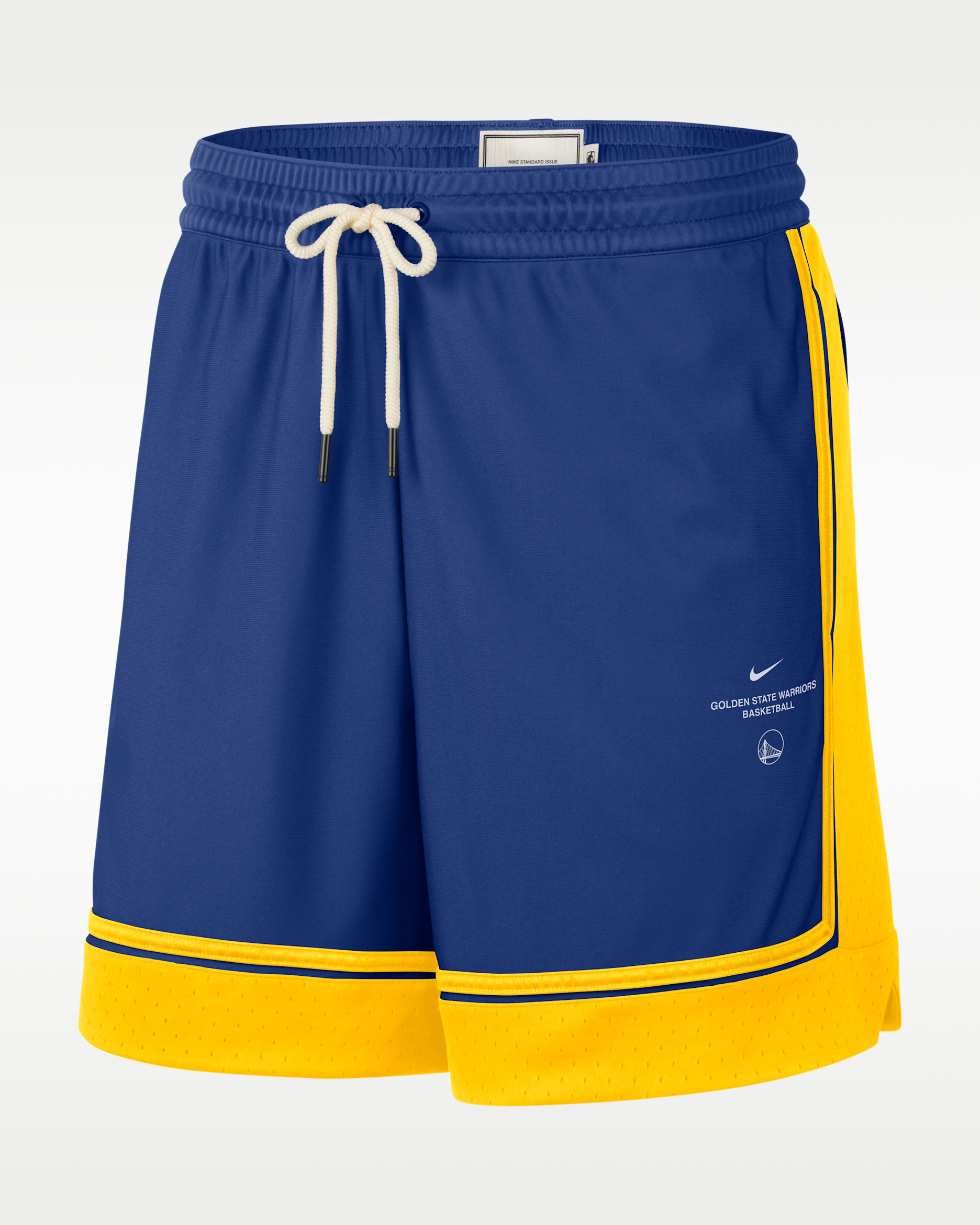 Golden State Warriors Standard Issue Men's 6" NBA Shorts - Rush Blue/Amarillo