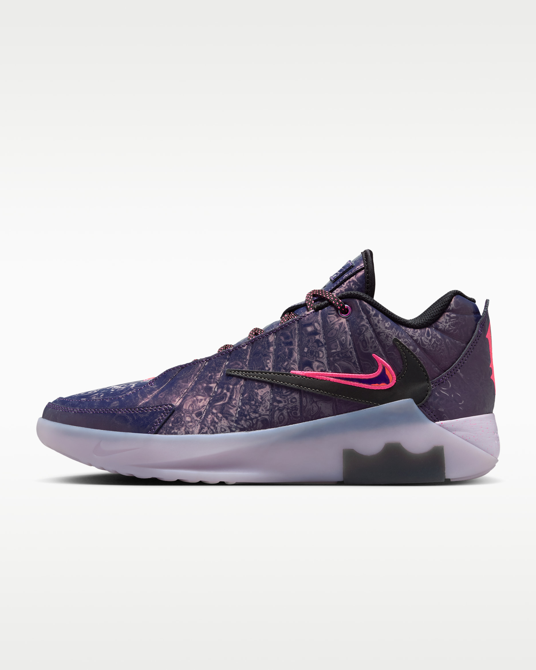 LeBron Witness 9 Basketball Shoes - Midnight Navy/Infinite Lilac/Hyper Pink/Black