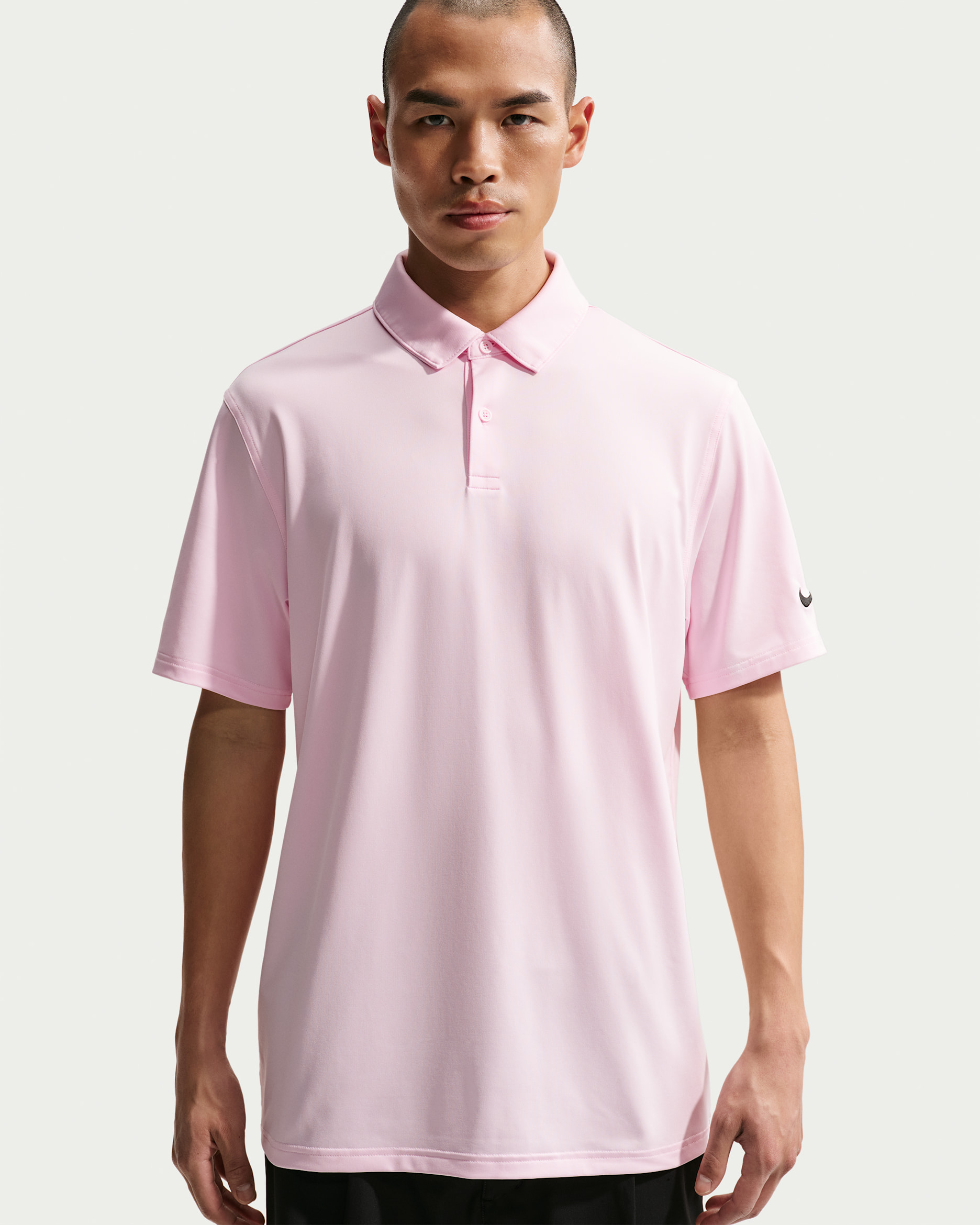 Nike Velocity Men's Dri-FIT Golf Polo - Pink Foam/Black