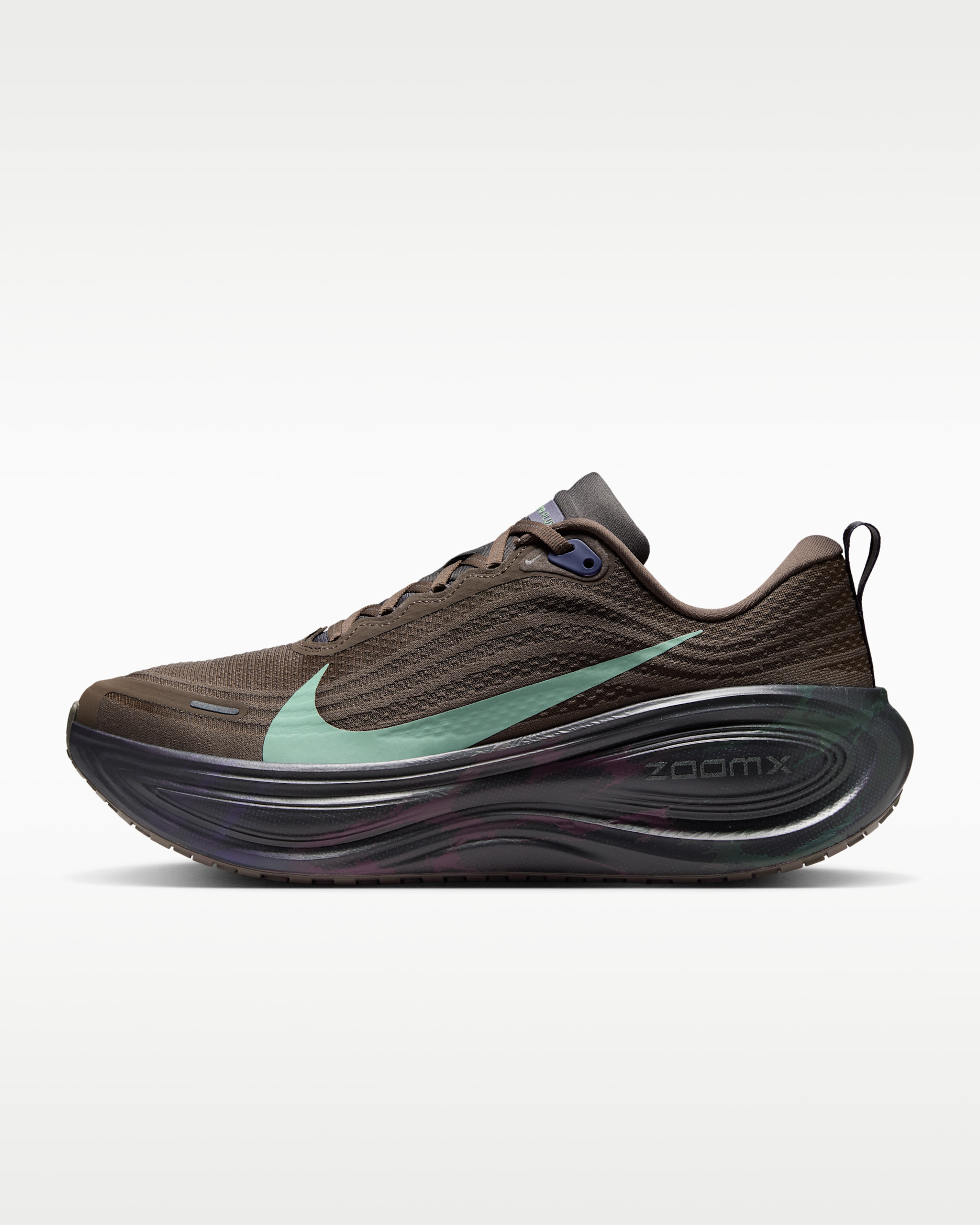 Nike Vomero Plus Straßenlaufschuh (Herren) - Ironstone/Dark Smoke Grey/Dark Raisin/Quartz Patina