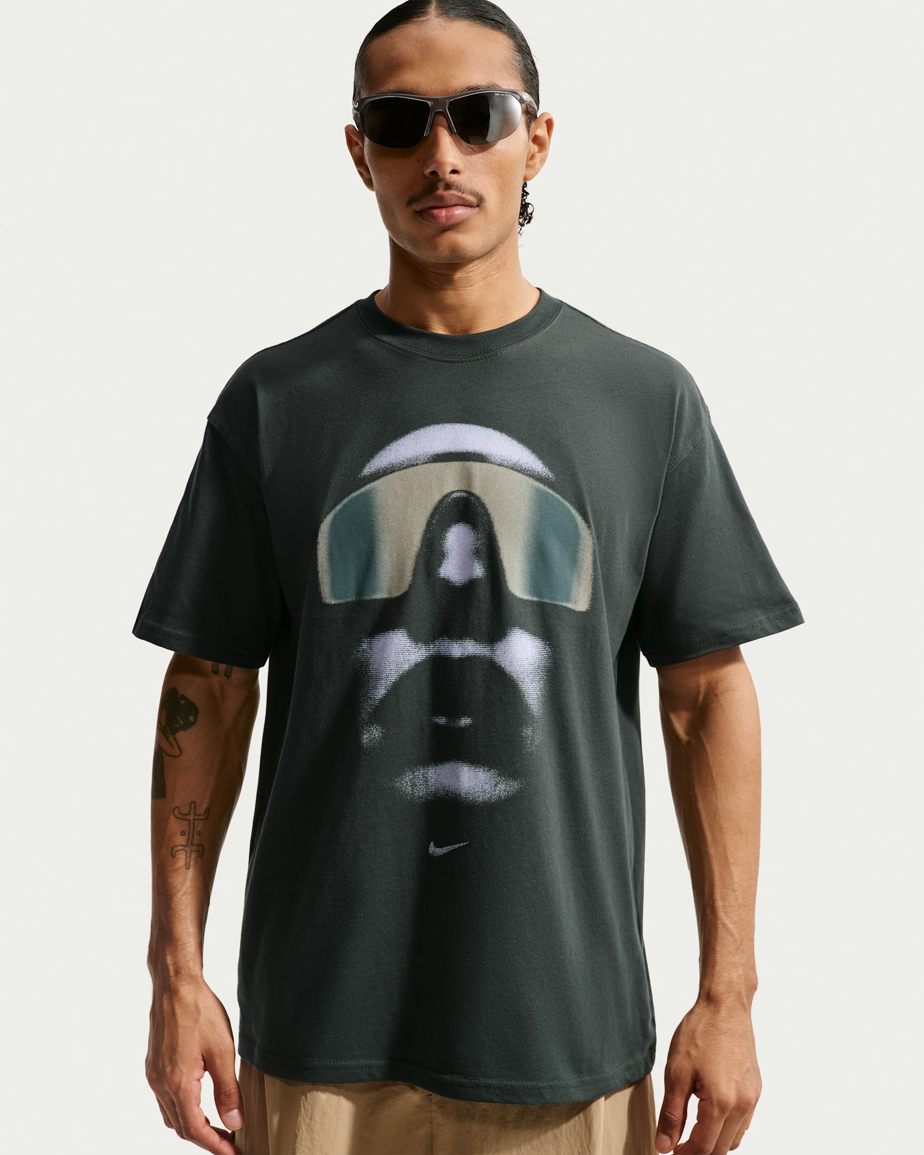 Nike Sportswear Men's Short-Sleeve T-Shirt - Black Spruce/Spruce Fog