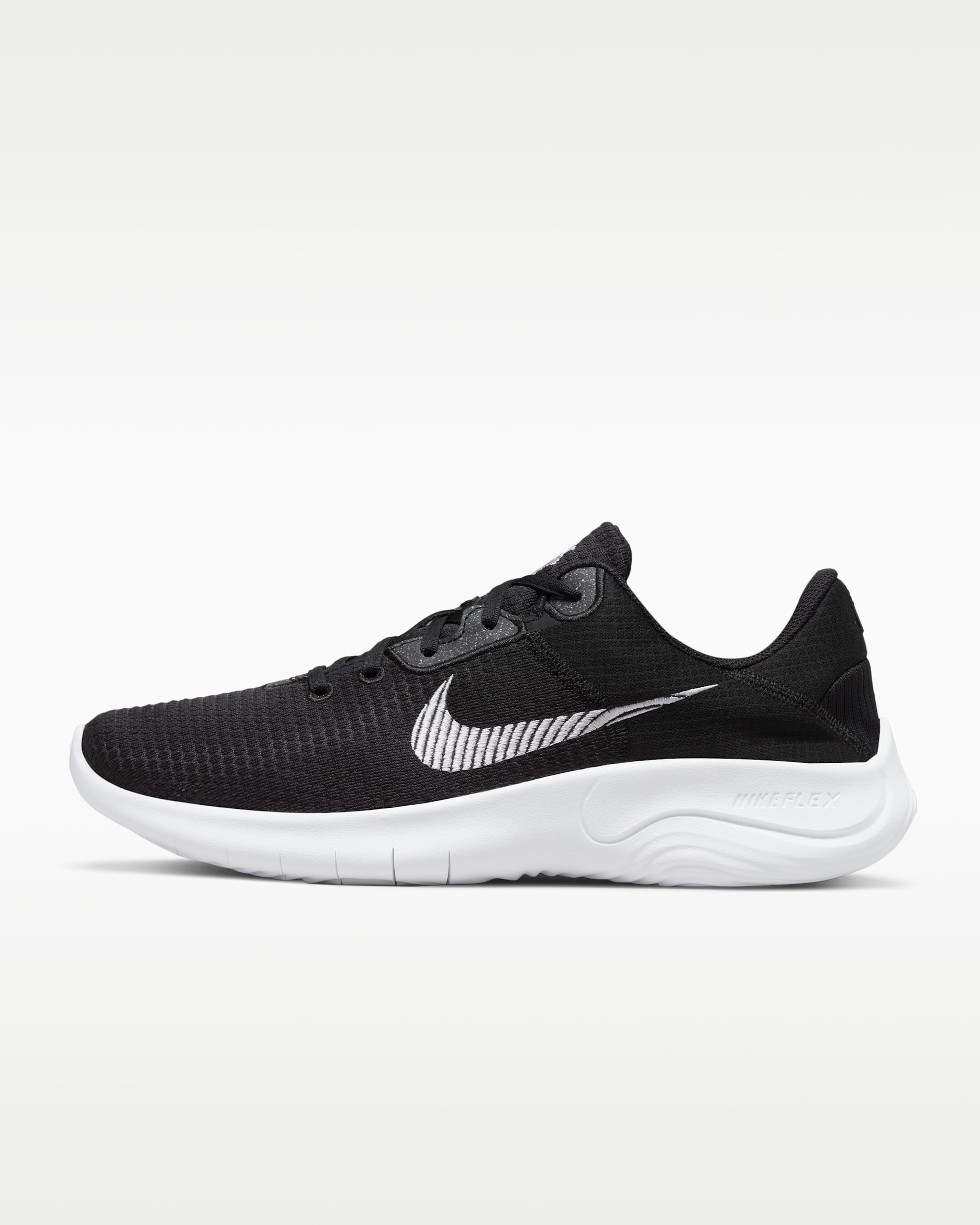 Nike Flex Experience Run 11 Men's Road Running Shoes - Black/White