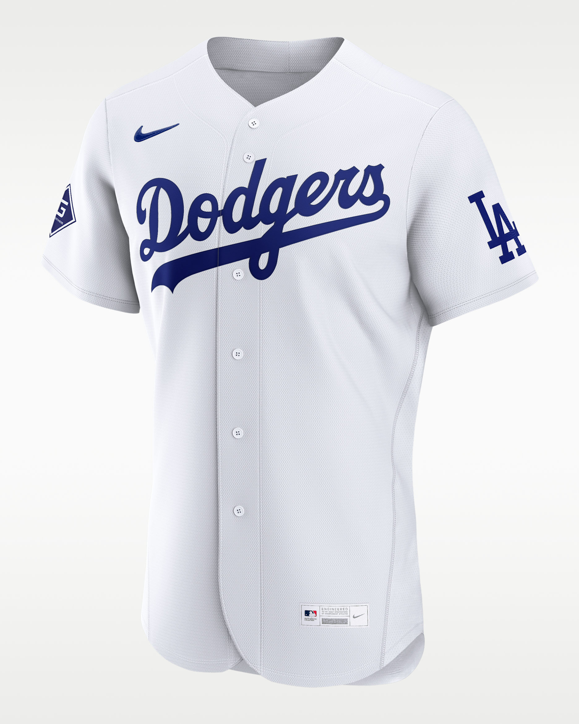 Los Angeles Dodgers Men's Nike MLB Authentic Jersey - White