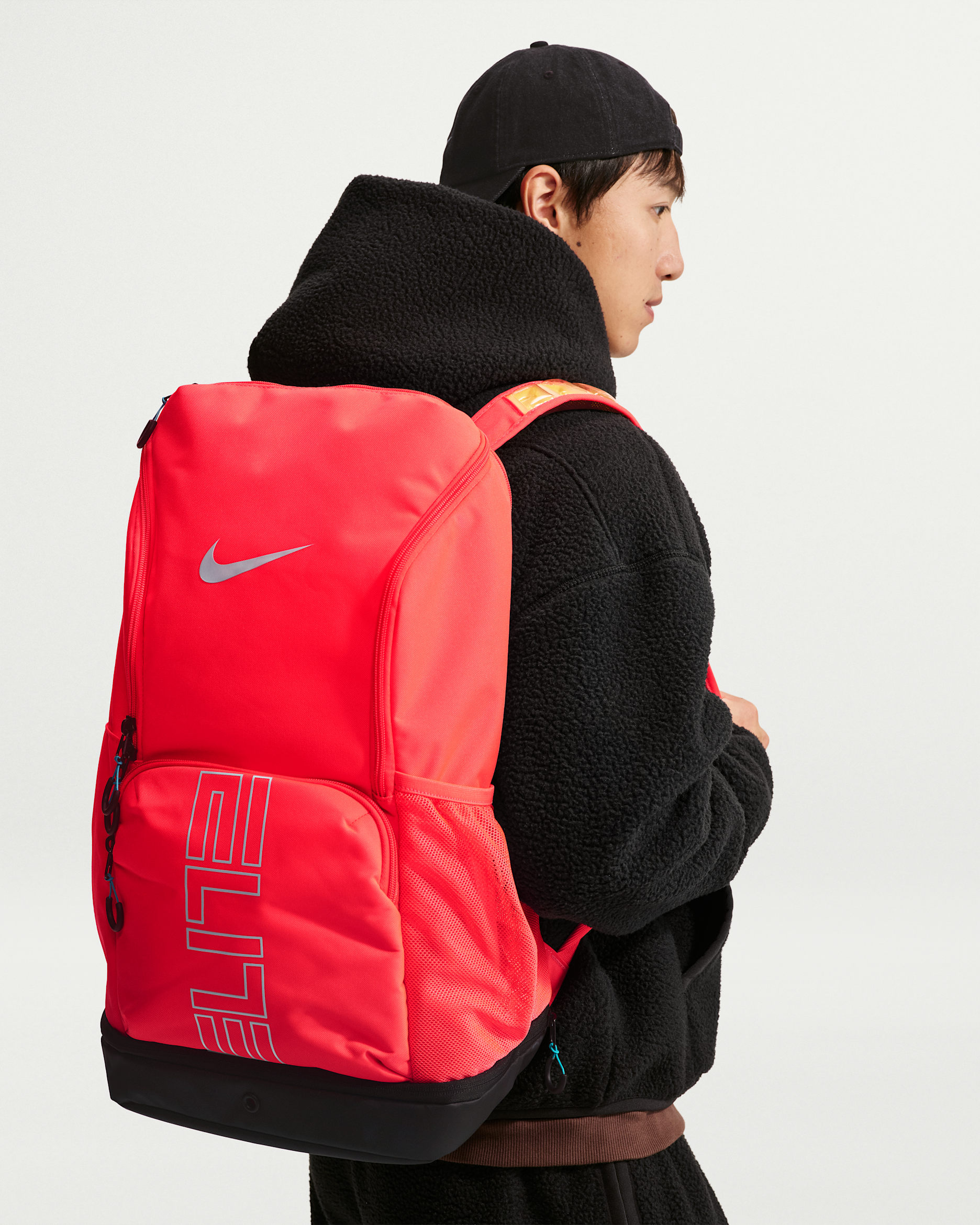 Nike Varsity Elite Backpack (32L) - Laser Crimson/Black/Dusty Cactus