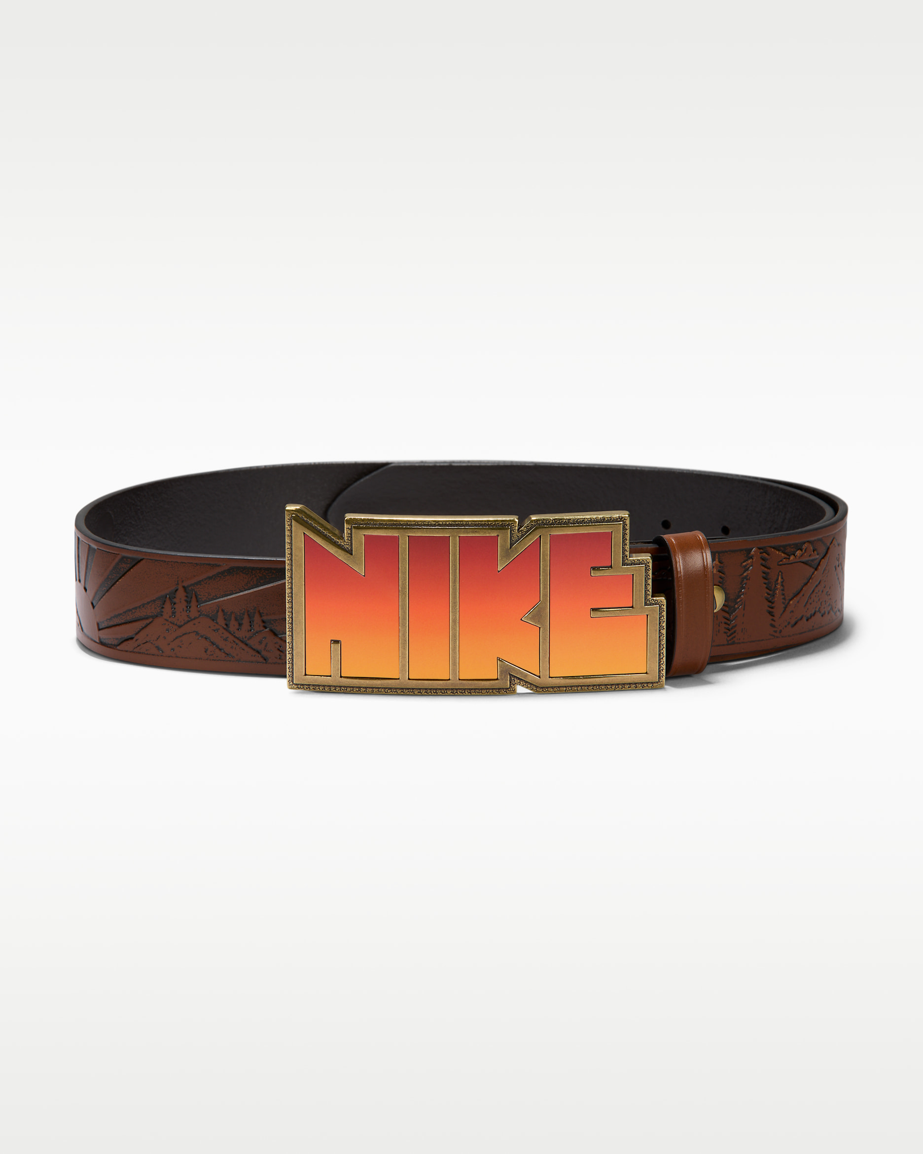 Cinturón Premium Nike Archival "Baby Teeth" - Marrón