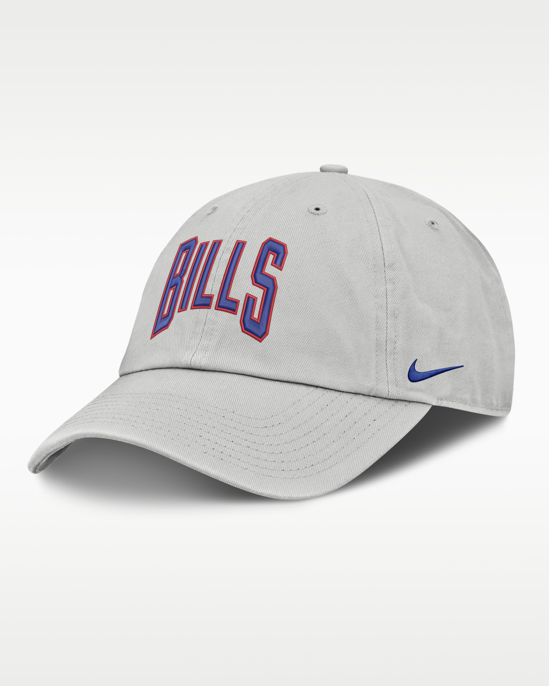 Buffalo Bills Primetime Club Arched Men's Nike NFL Adjustable Hat - Grey