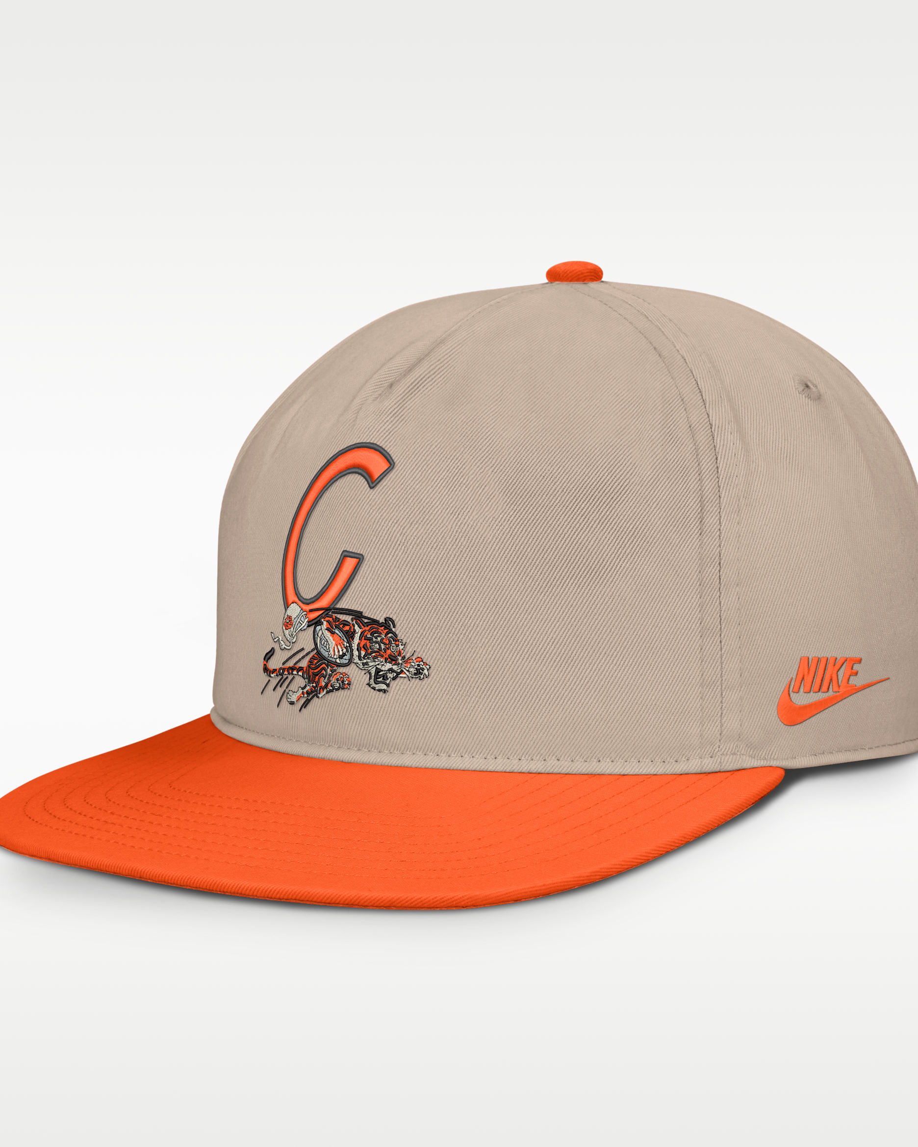 Cincinnati Bengals Rewind Pro Men's Nike NFL Adjustable Hat - Sand