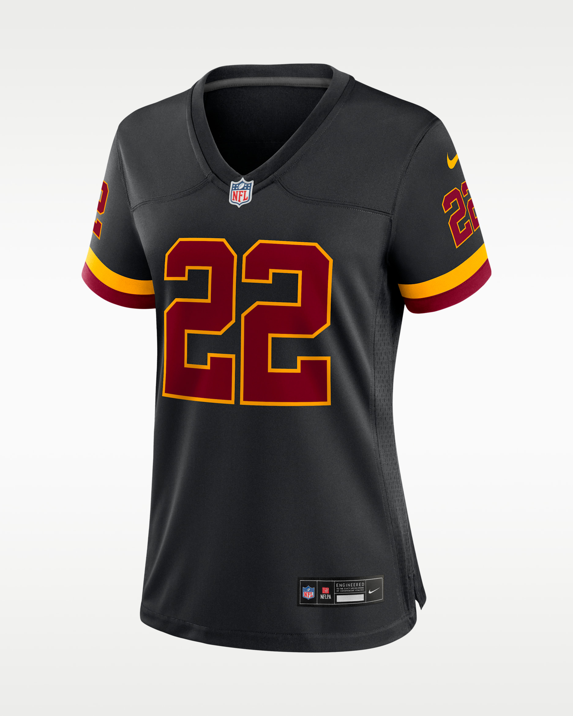 Jacory Croskey-Merritt Washington Commanders Women's Nike NFL Game Jersey - Black