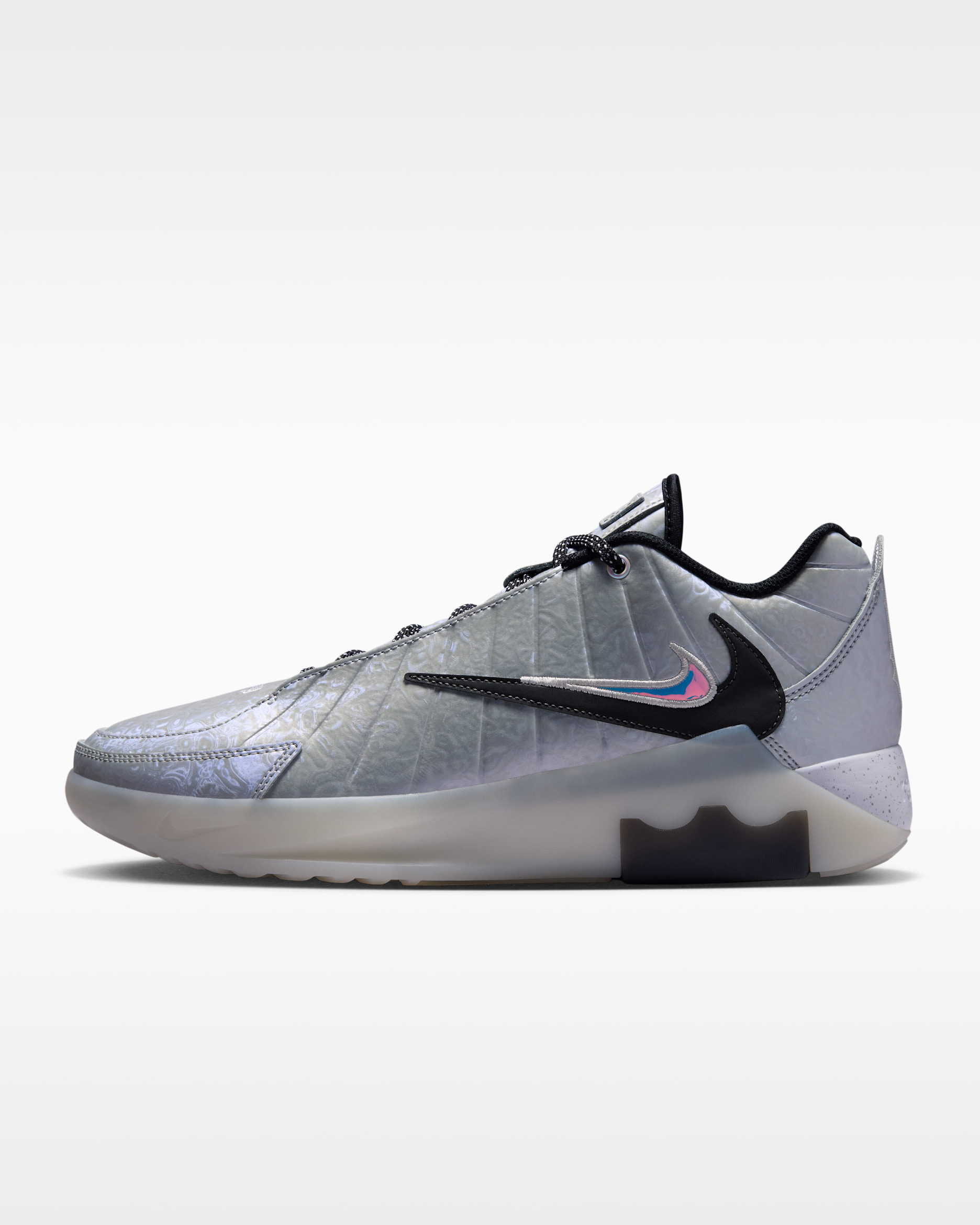 LeBron Witness 9 Basketball Shoes - Metallic Silver/White/Wolf Grey/Black
