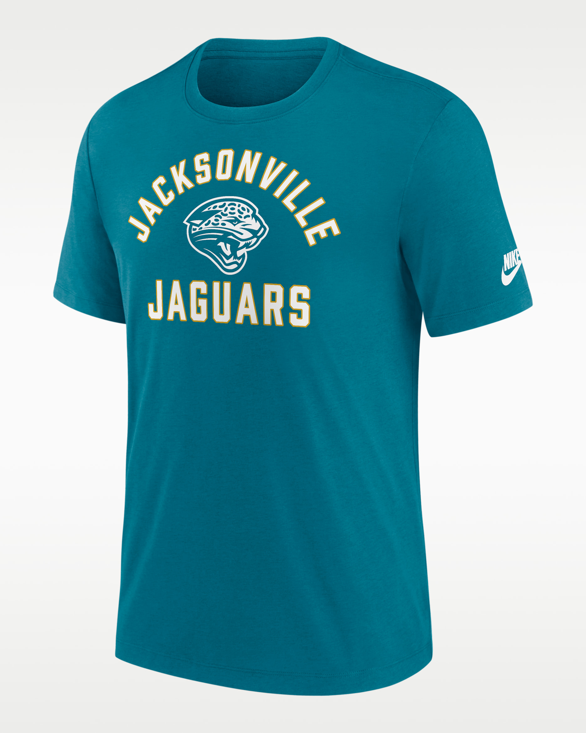 Playera Nike de la NFL para hombre Jacksonville Jaguars Favorable Timeline - Azul verdoso