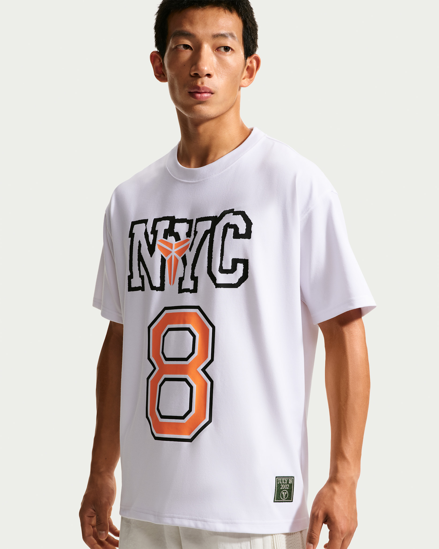Kobe Nike 男款 Dri-FIT 籃球 T 恤 - 白色