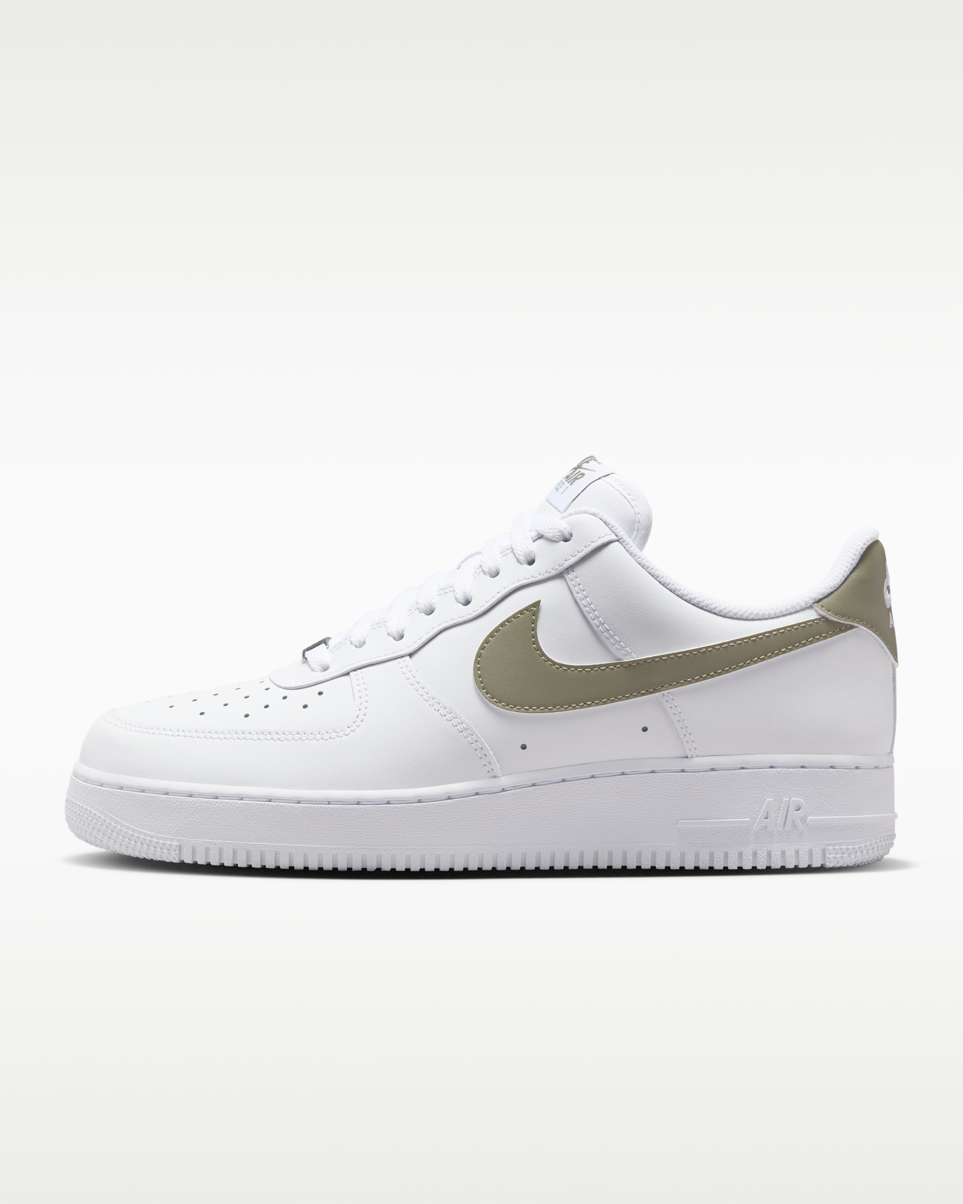 Tenis para hombre Nike Air Force 1 '07 - Blanco/Militar claro