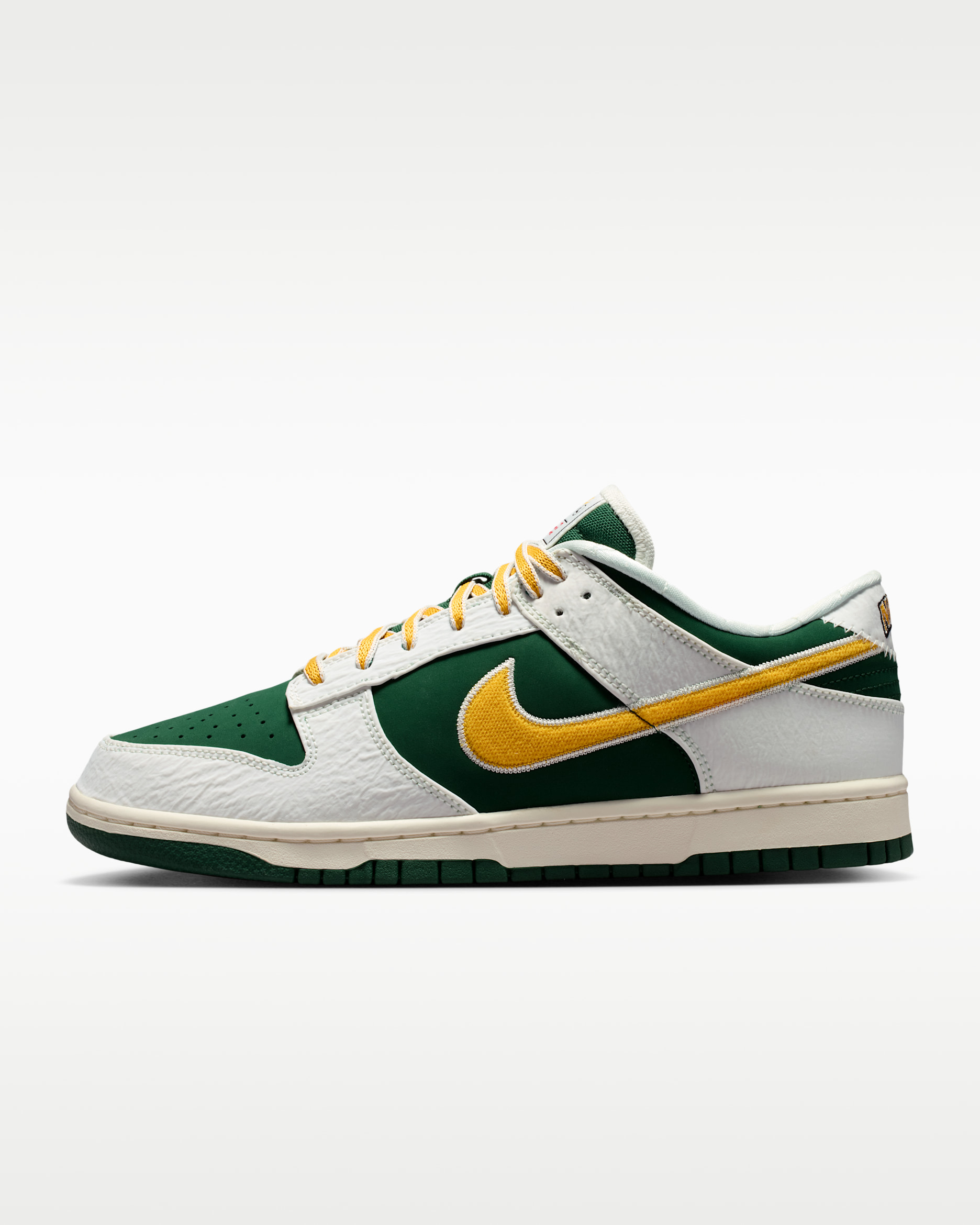 Nike Dunk Low Retro Men's Shoes - Sail/Fir/University Red/University Gold