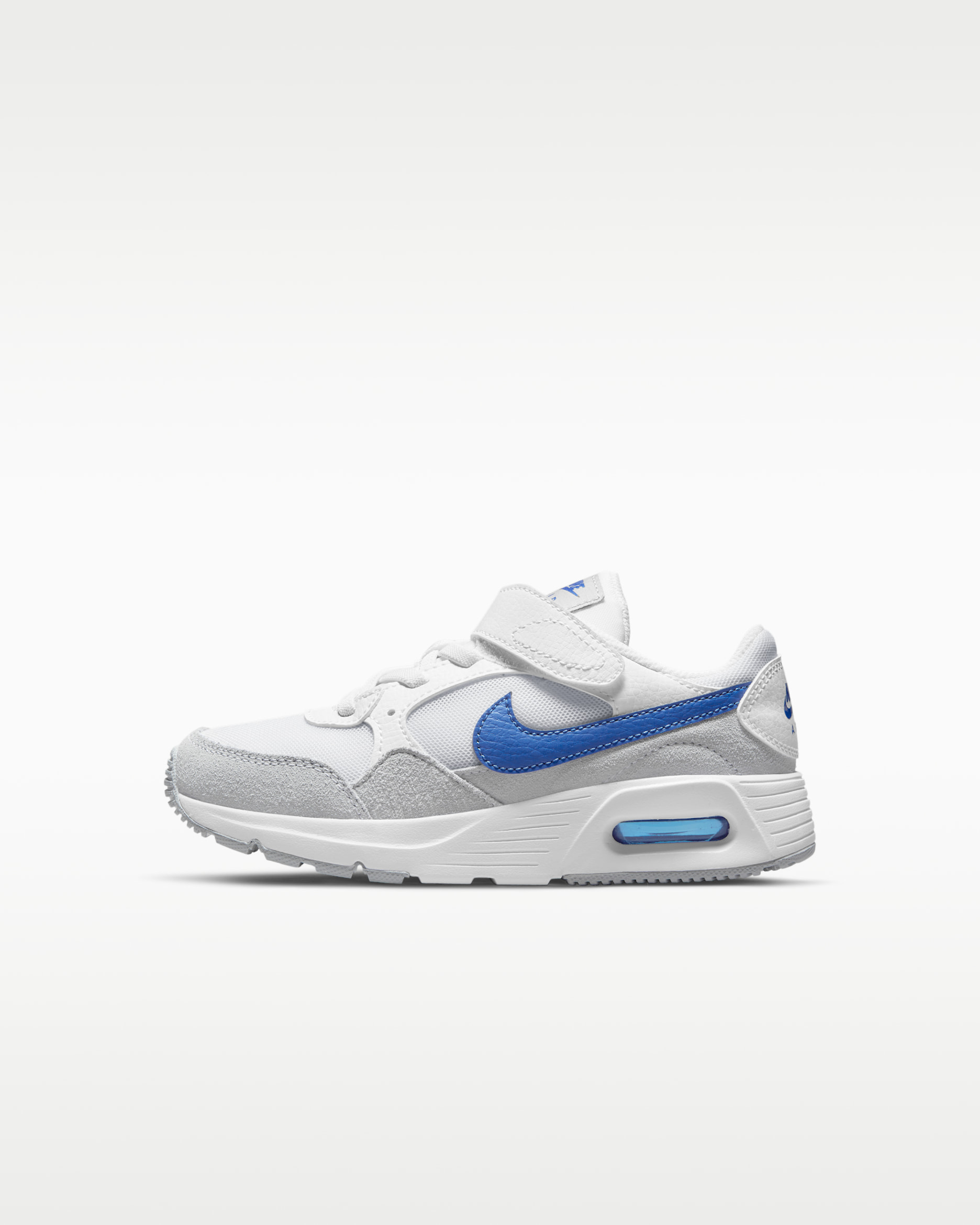 Nike Air Max SC Younger Kids' Shoes - White/Wolf Grey/Game Royal