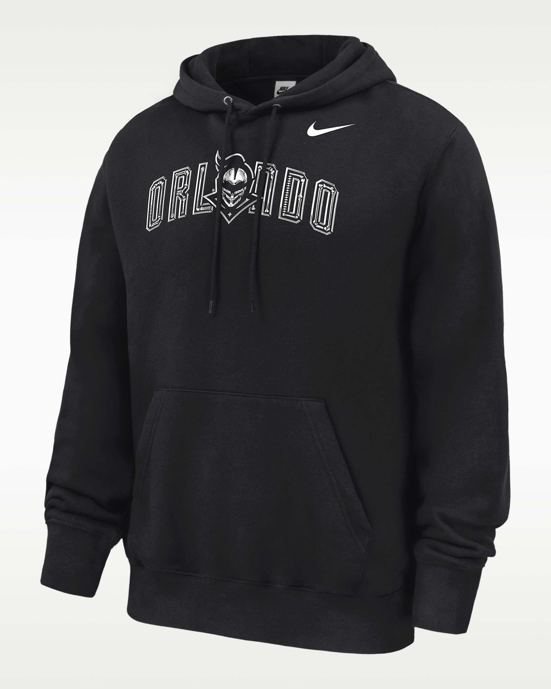 UCF Men's Nike College Pullover Hoodie - Black