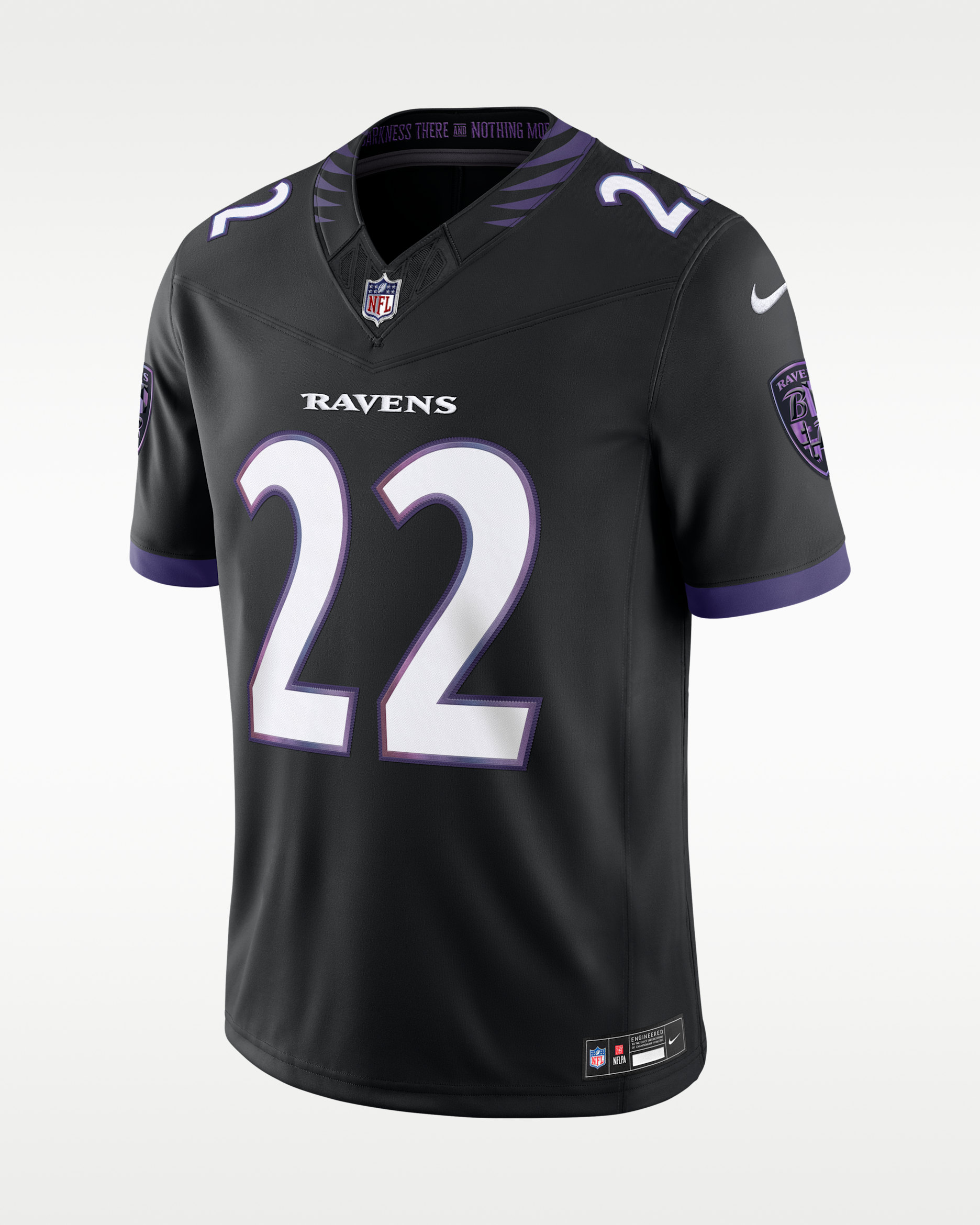 Derrick Henry Baltimore Ravens Men's Nike Dri-FIT NFL Limited Jersey - Black