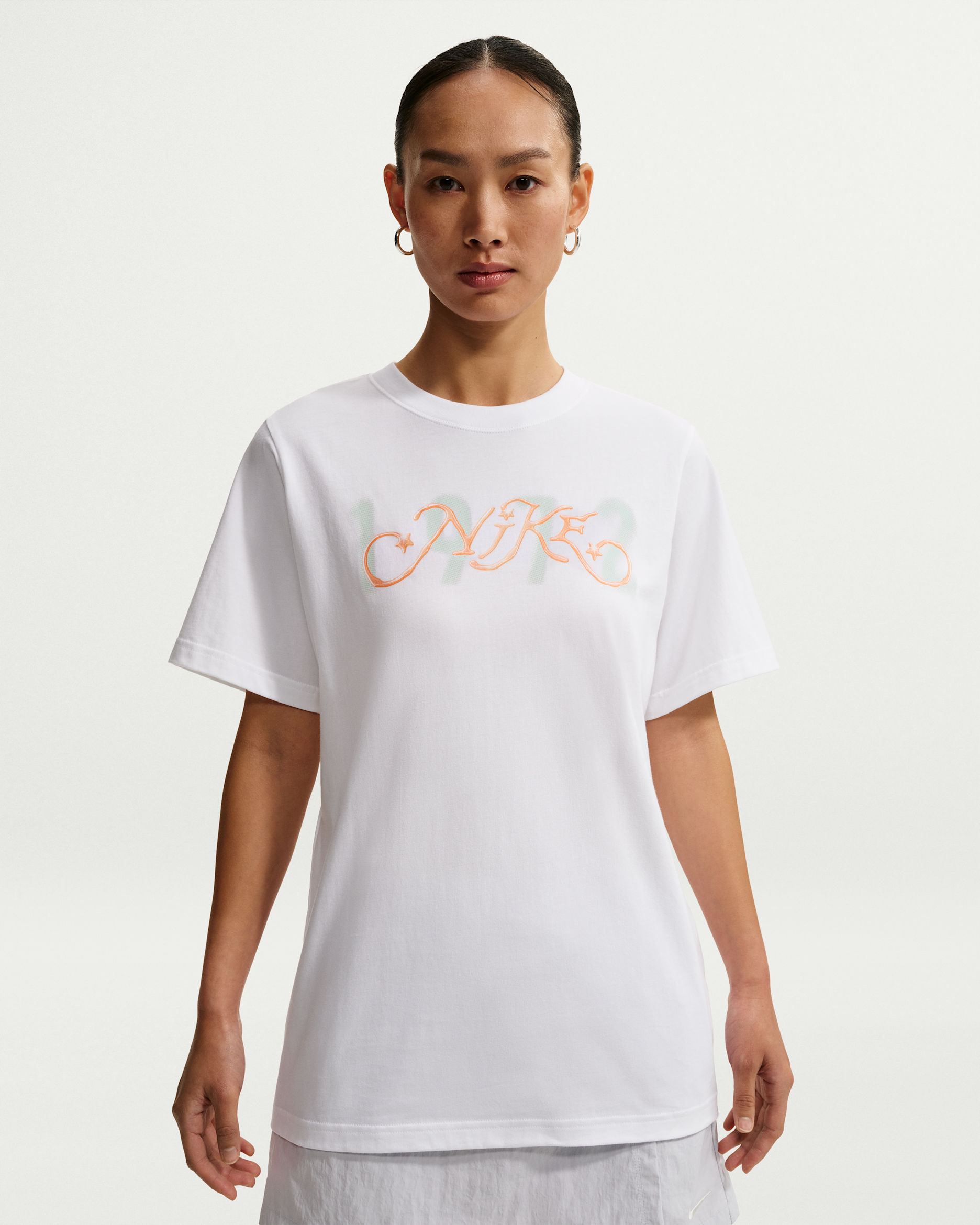 나이키 스포츠웨어 여성 티셔츠 - 화이트