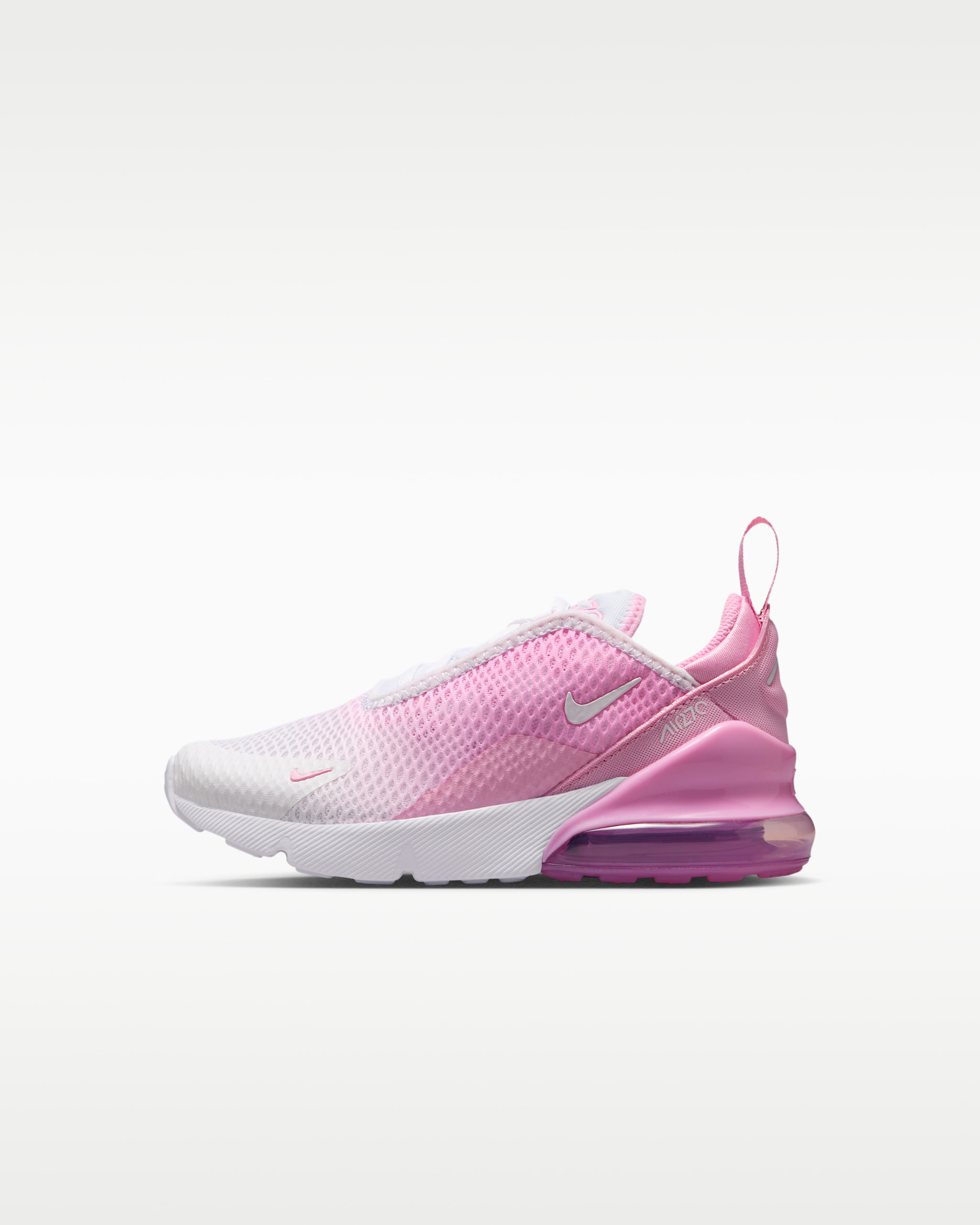 Nike Air Max 270 Little Kids' Shoes - Pink Rise/White