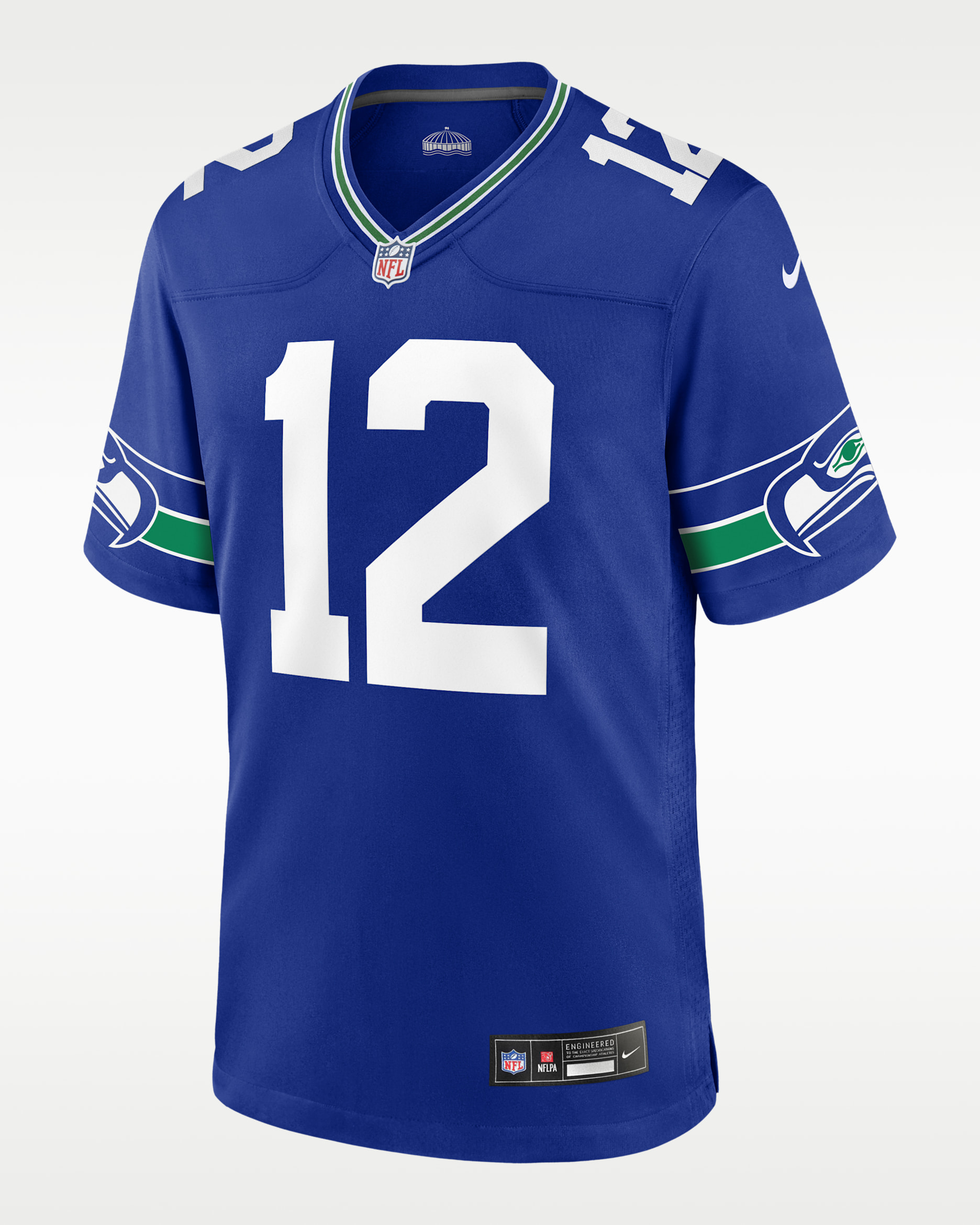 12th Fan Seattle Seahawks Men's Nike NFL Game Football Jersey - Royal