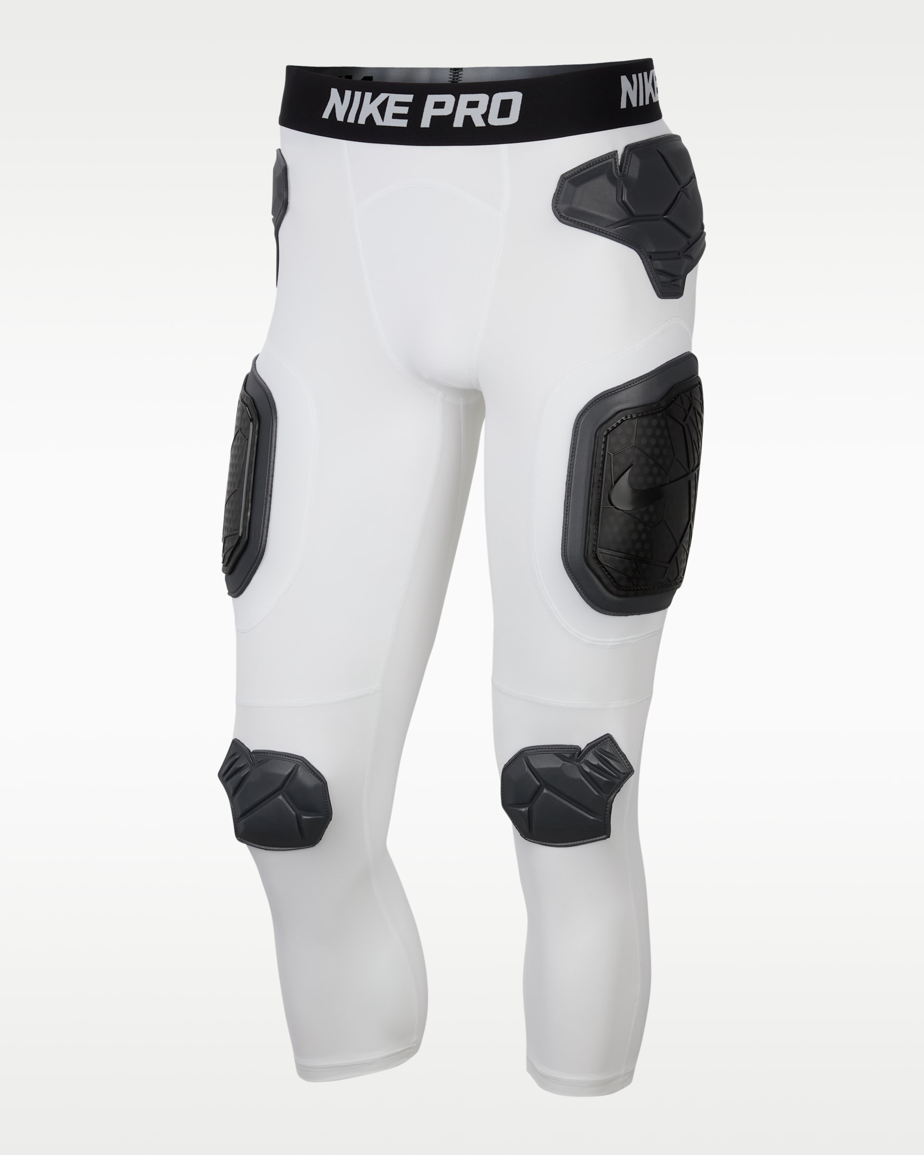 Mallas de 3/4 para hombre Nike Pro HyperStrong - Blanco