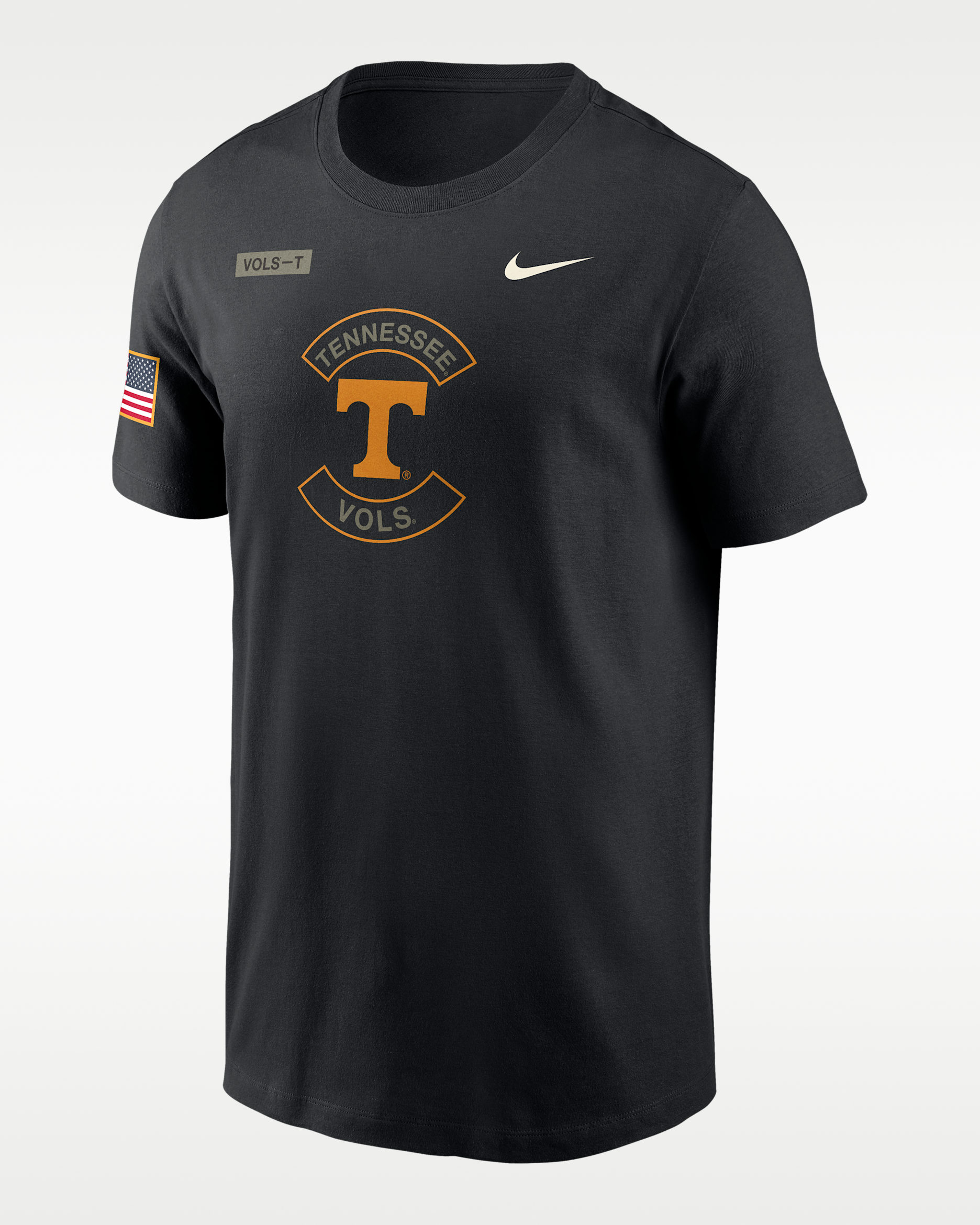 Tennessee Military Appreciation Men's Nike Dri-FIT College T-Shirt - Black