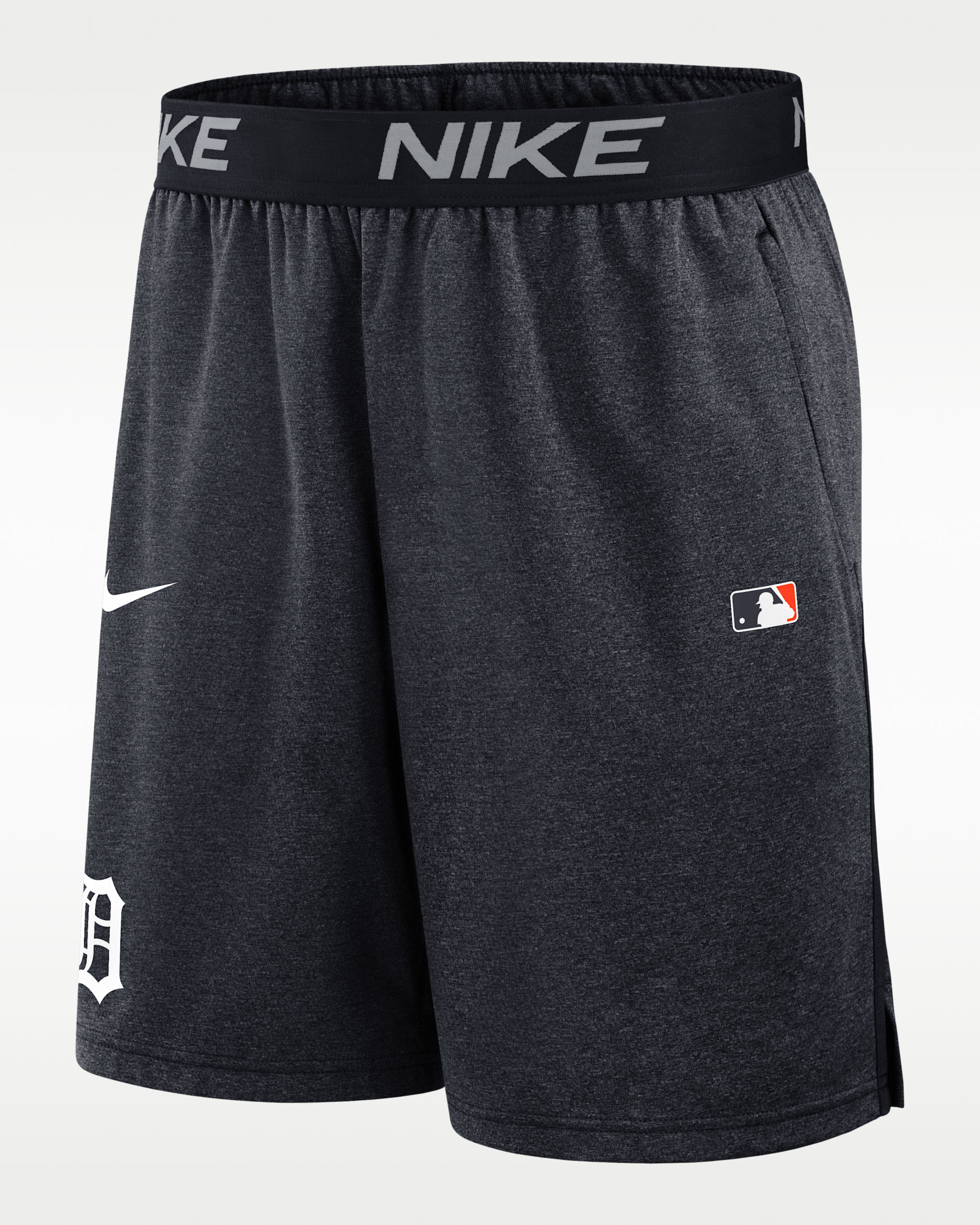 Shorts Nike Dri-FIT de la MLB para hombre Detroit Tigers Authentic Collection - Azul marino
