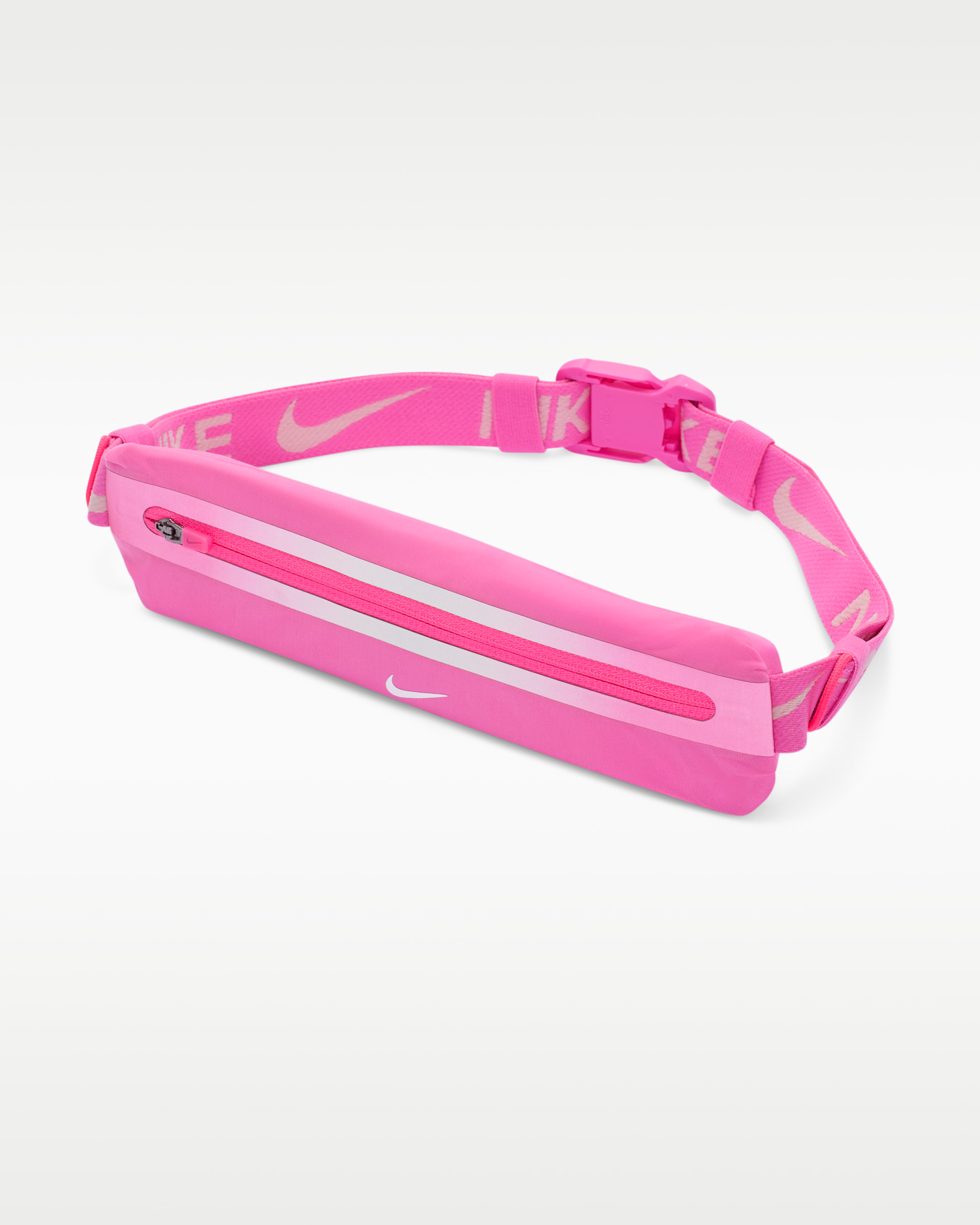 Cangurera de correr Nike Slim 4.0 - Rosa alegre/Hiperrosa/Blanco