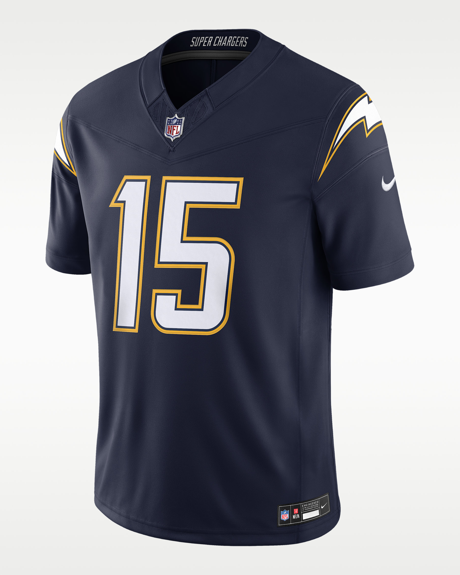 Ladd McConkey Los Angeles Chargers Men's Nike Dri-FIT NFL Limited Jersey - Navy