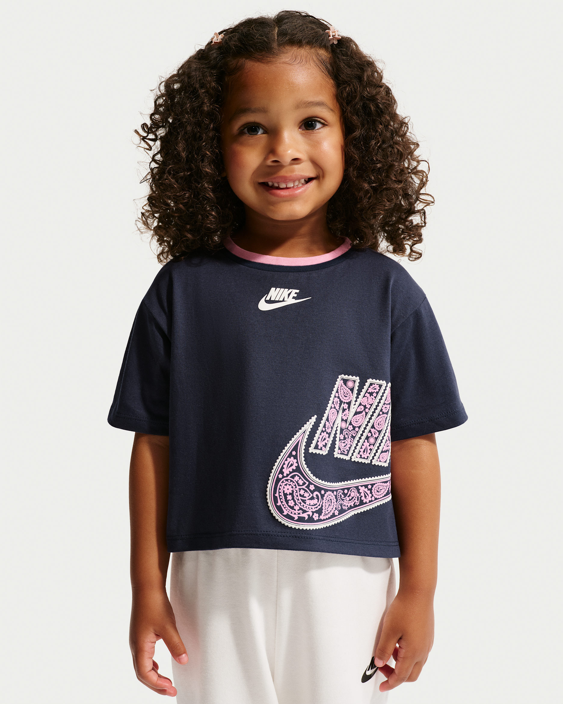 Nike Retro Remix Toddler T-Shirt - Midnight Navy