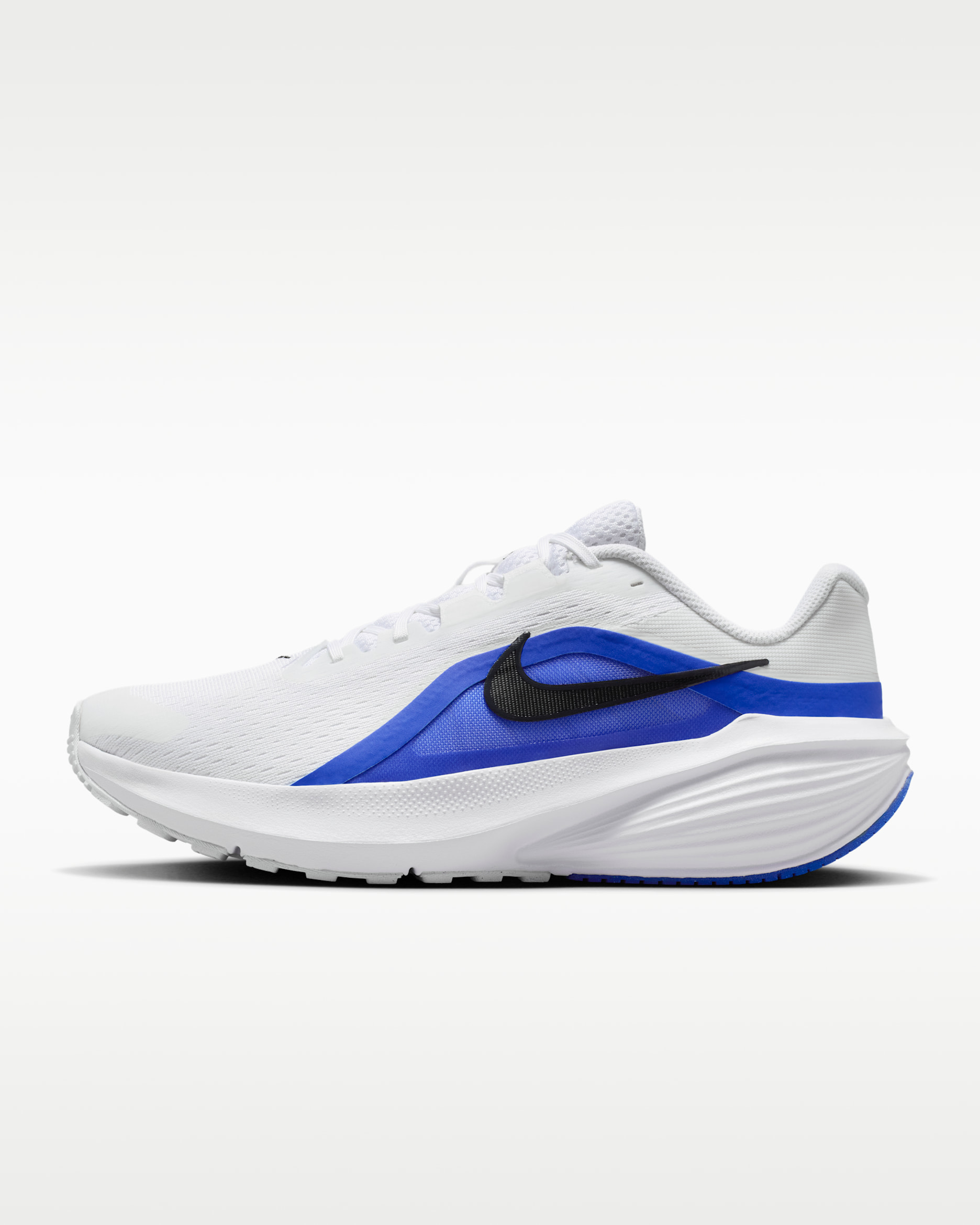 Nike Downshifter 14 Men's Road Running Shoe - White/Racer Blue/Anthracite/Black