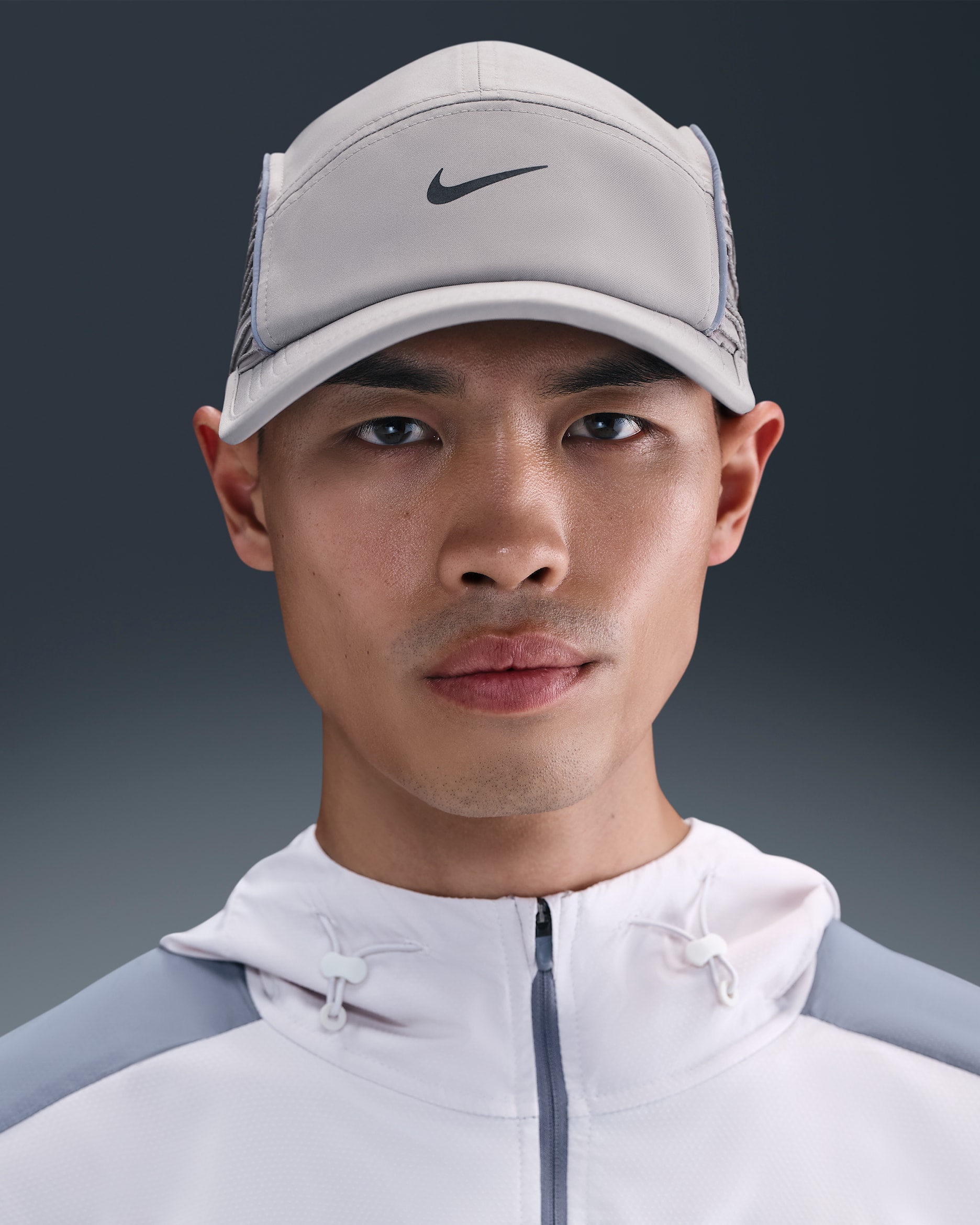 Nike Dri-FIT ADV Fly Unstructured AeroBill AeroAdapt Cap - College Grey/Anthracite/Black