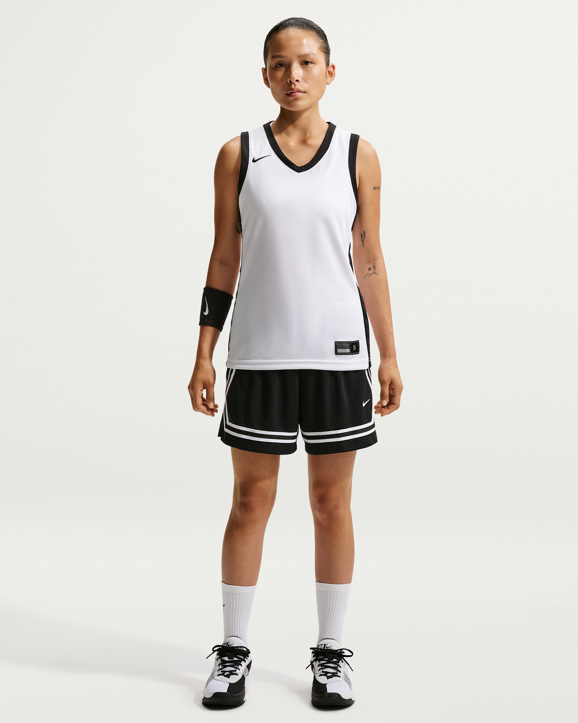 Nike Crossover Women's Dri-FIT 12.5cm (approx.) Basketball Shorts - Black/Black/White