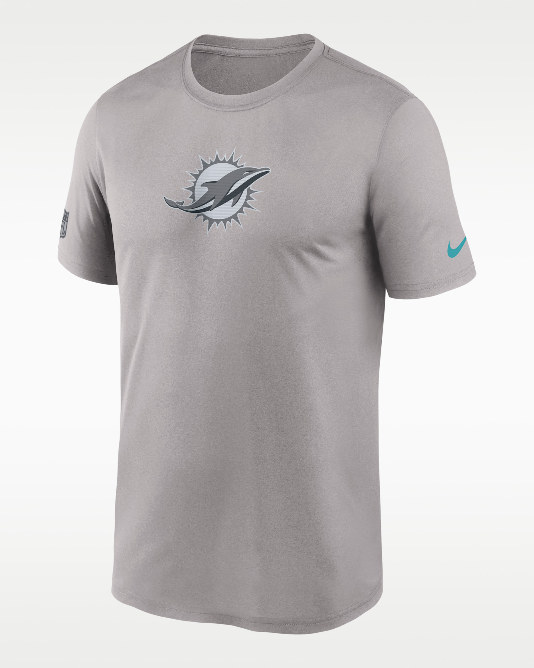 Playera Nike Dri-FIT de la NFL para hombre Miami Dolphins Team Issue Legend - Peltre