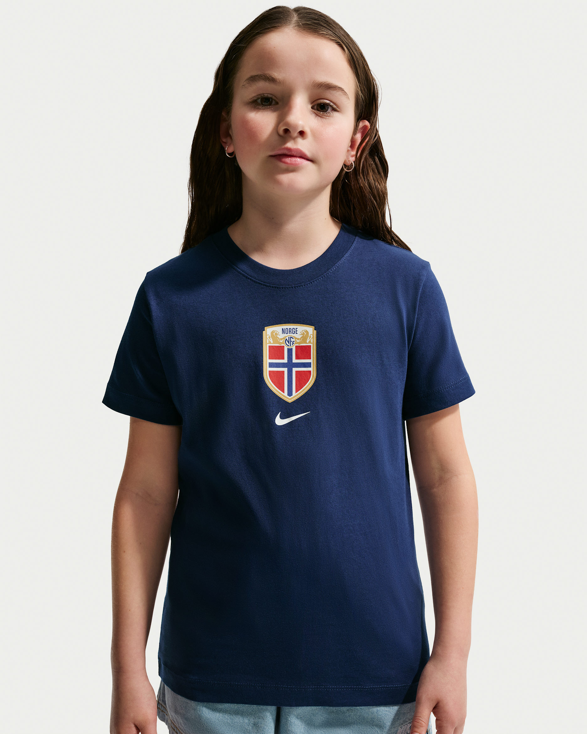 Norway Nike voetbalshirt voor kids - Blue Void