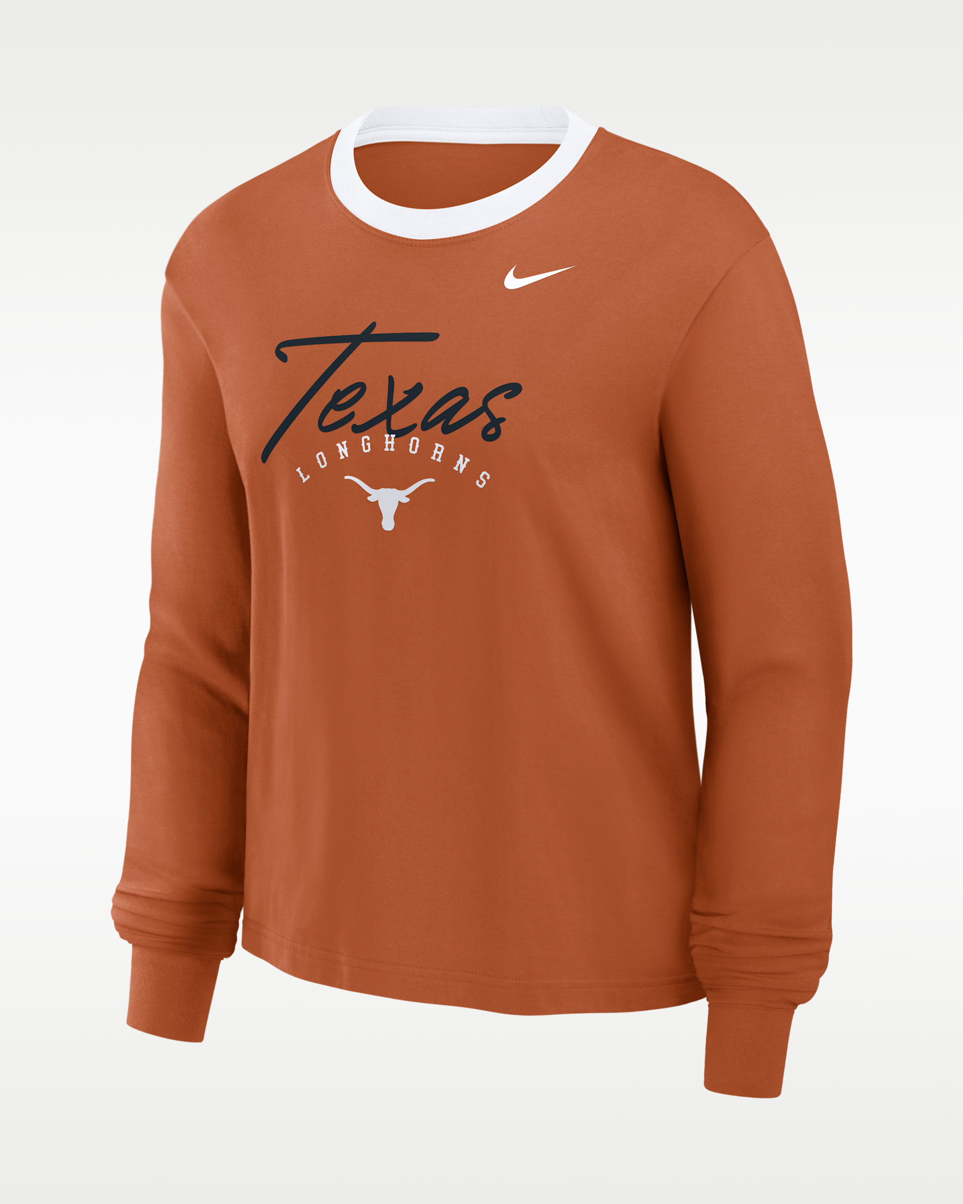 Texas Legacy Women's Nike College Long-Sleeve T-Shirt - Burnt Orange