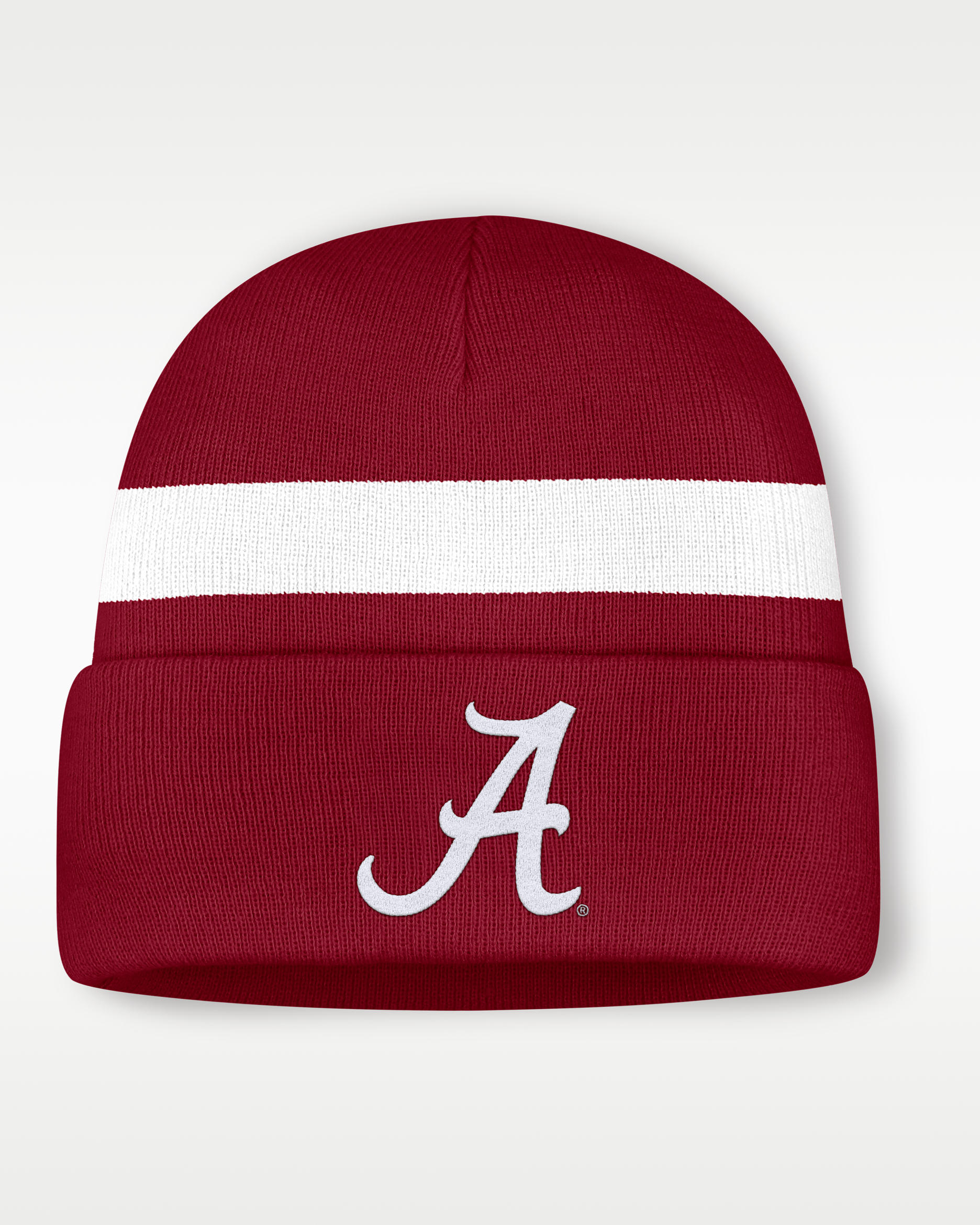 Alabama Primetime Utility Campus Men's Nike College Cuffed Beanie - Crimson
