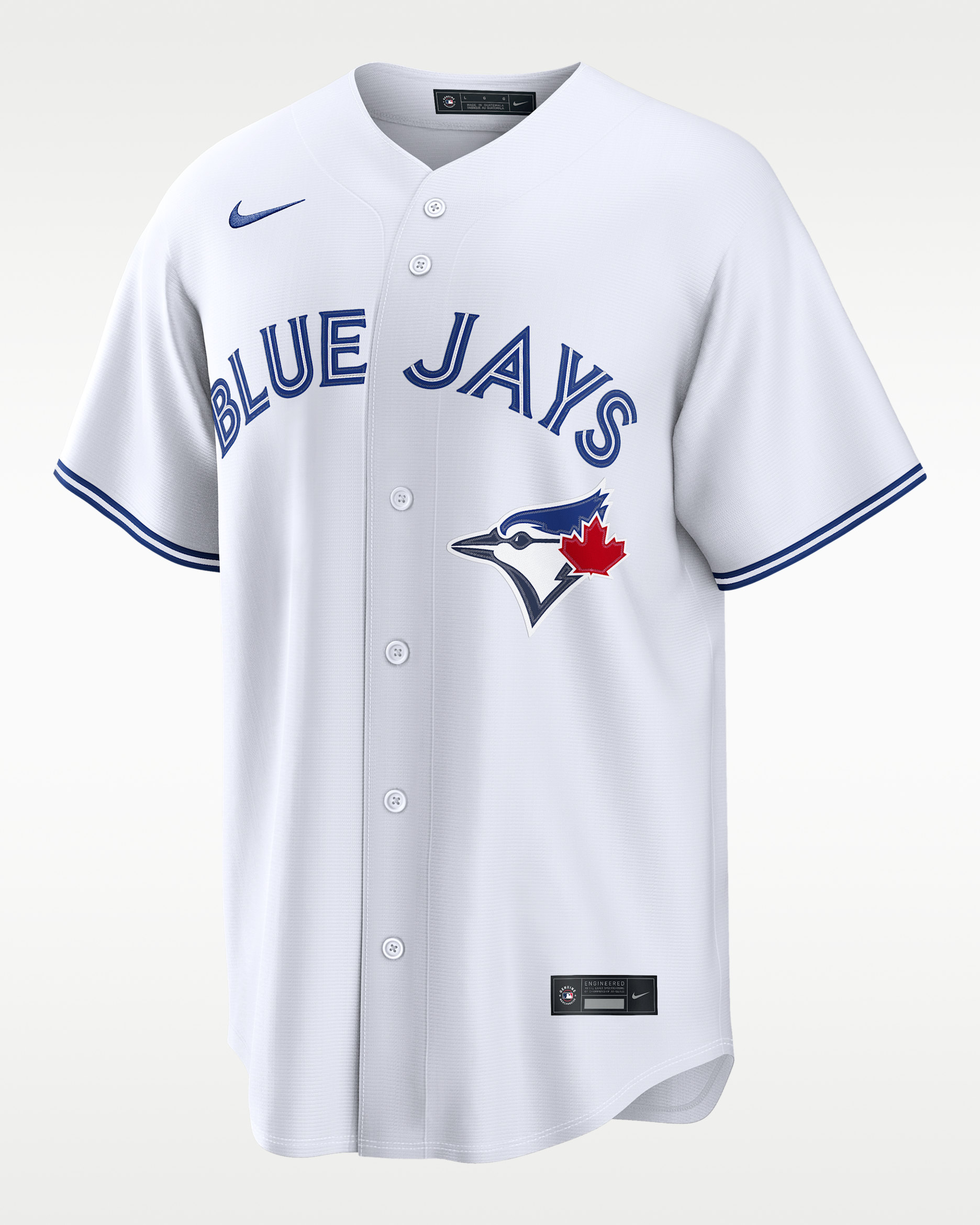 Jersey Nike de la MLB Replica para hombre Addison Barger Toronto Blue Jays - Blanco