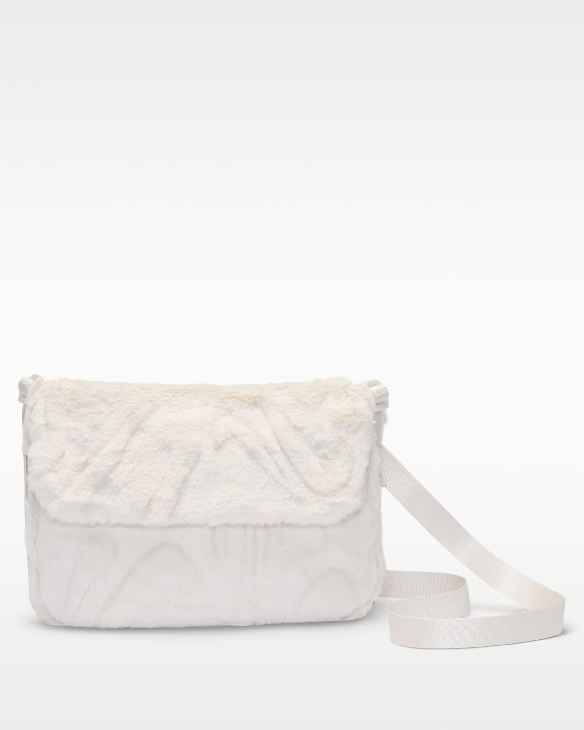 Taška přes rameno Nike Sportswear Futura 365 z umělé kožešiny (1 l) - Phantom/Sanddrift/Phantom